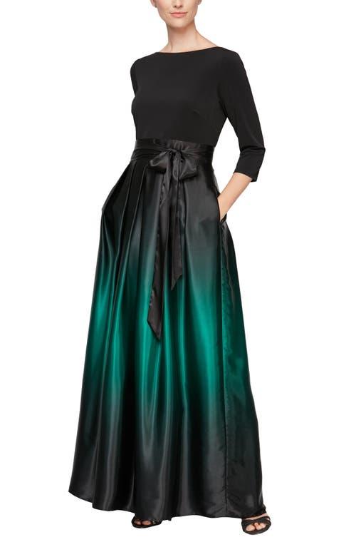 slim fit dress slacks S.L. Fashions 9195144 - Long Dress: 97% Polyester, 3% Spandex Cape/Lining:  100% Polyester Column Dress main image 1