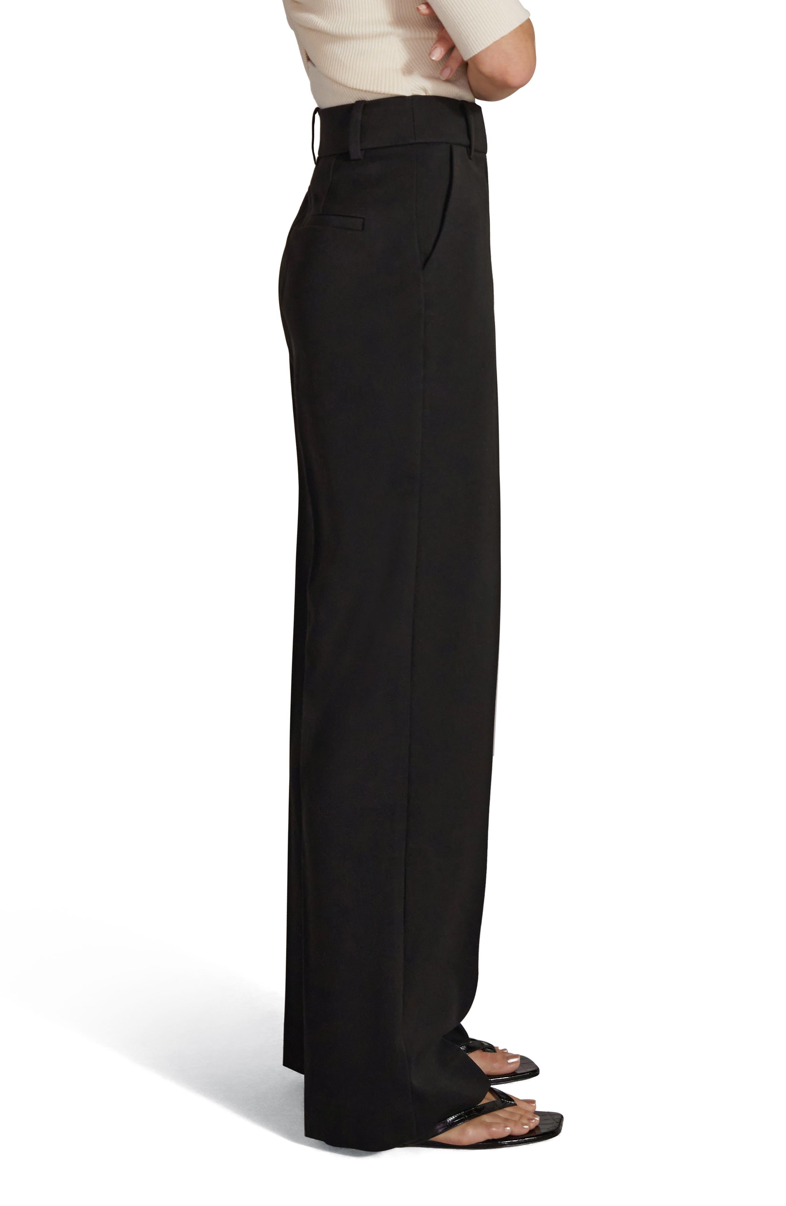 FAVORITE DAUGHTER The Fiona Wide Leg Pants in Black | Lyst