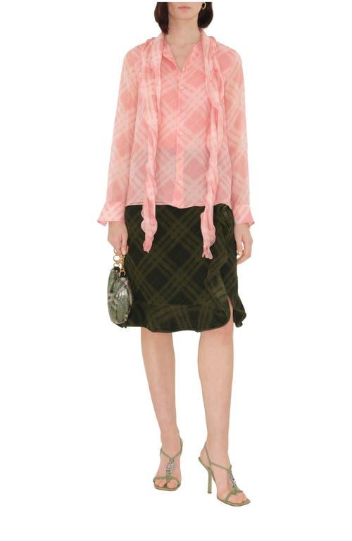 スカート BURBERRY EMBROIDERED SILK SKIRT Burberry Skirts for Women | Online Sale up to 50% off | Lyst