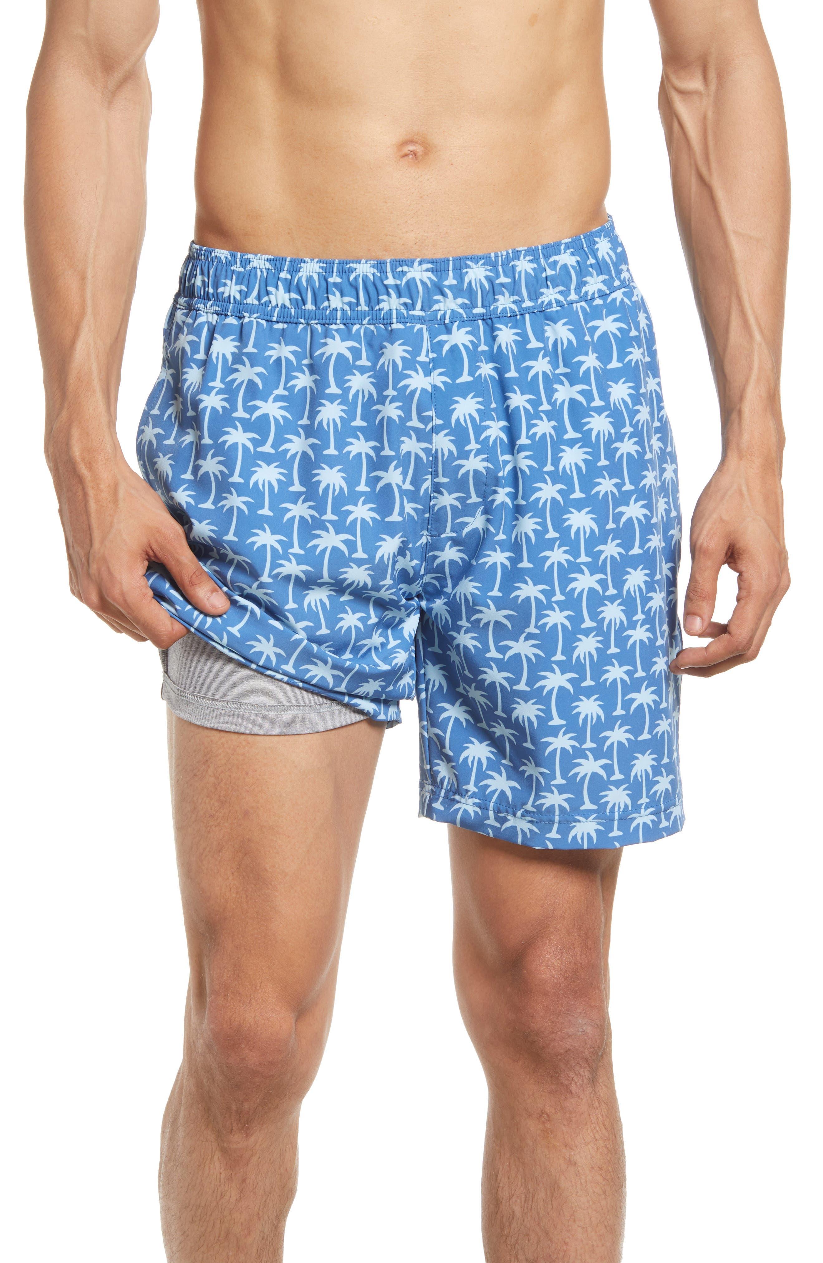 Trunks Surf & Swim Co. Compression Lined Swim Trunks in Blue for Men Lyst