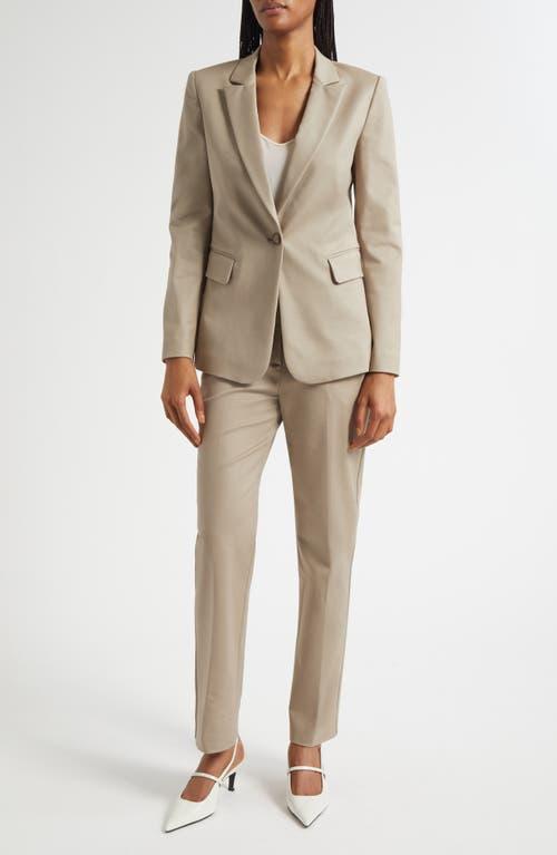 パンツ EMPORIO ARMANI Woman Pants Natural EW001419TE13533 F1013 Armani Exchange Women's Linen Wide Leg Pants, Optic White