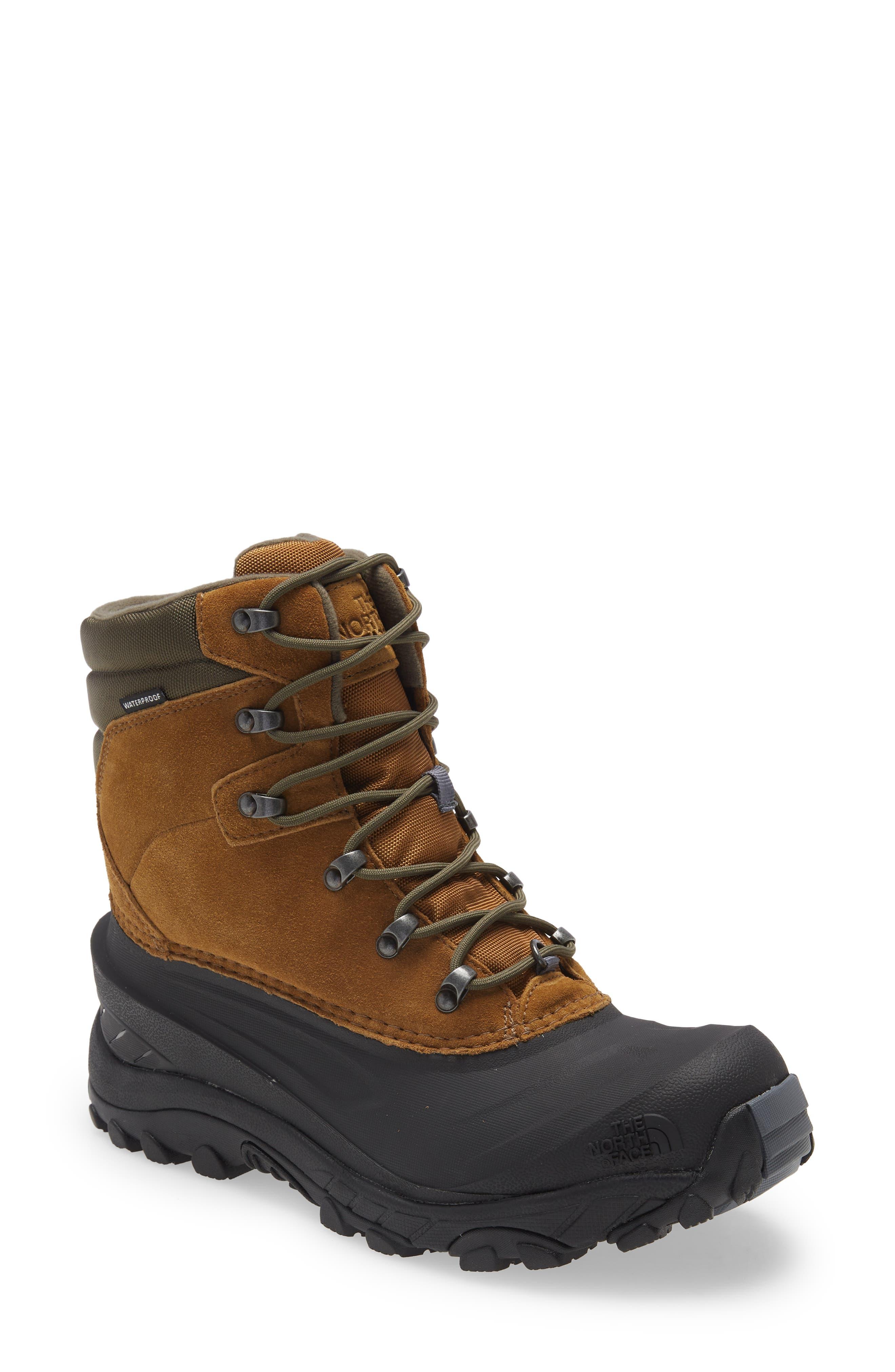 The North Face Chilkat Iv Waterproof Insulated Snow Boot in Brown for Men |  Lyst