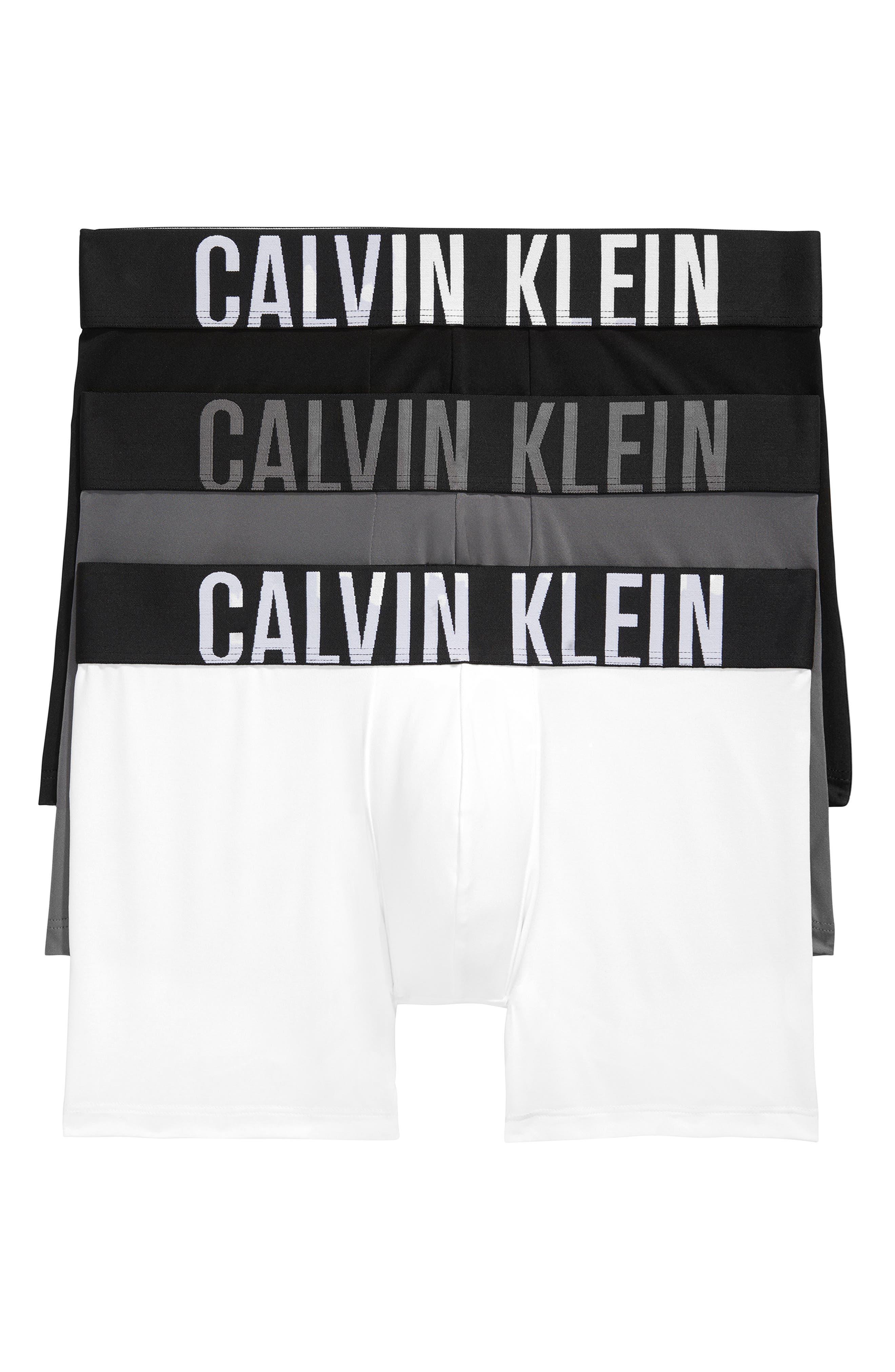 Calvin Klein Men`s Microfiber Boxer Briefs 3 Pack