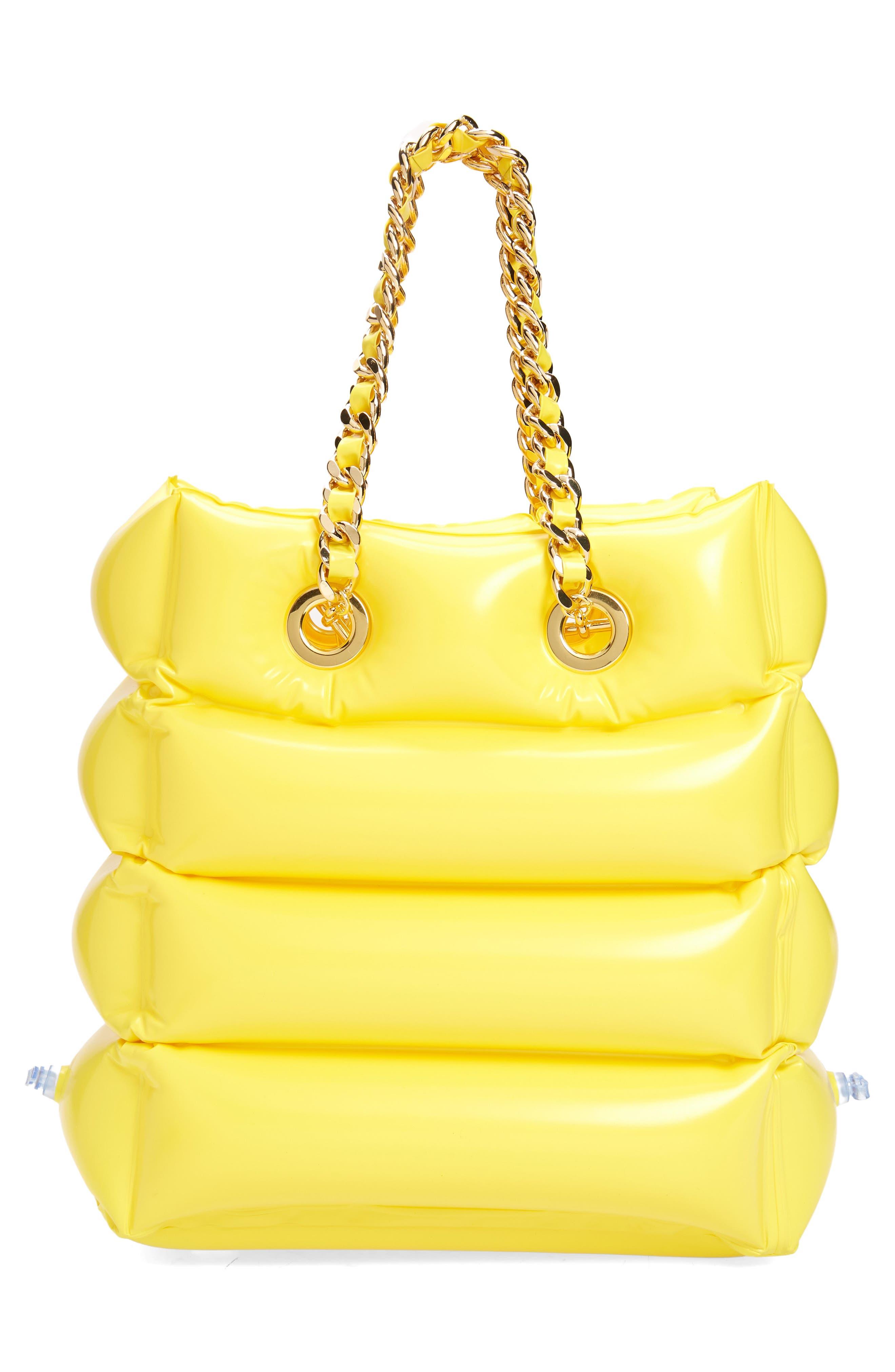 Moschino inflatable discount bag orange price