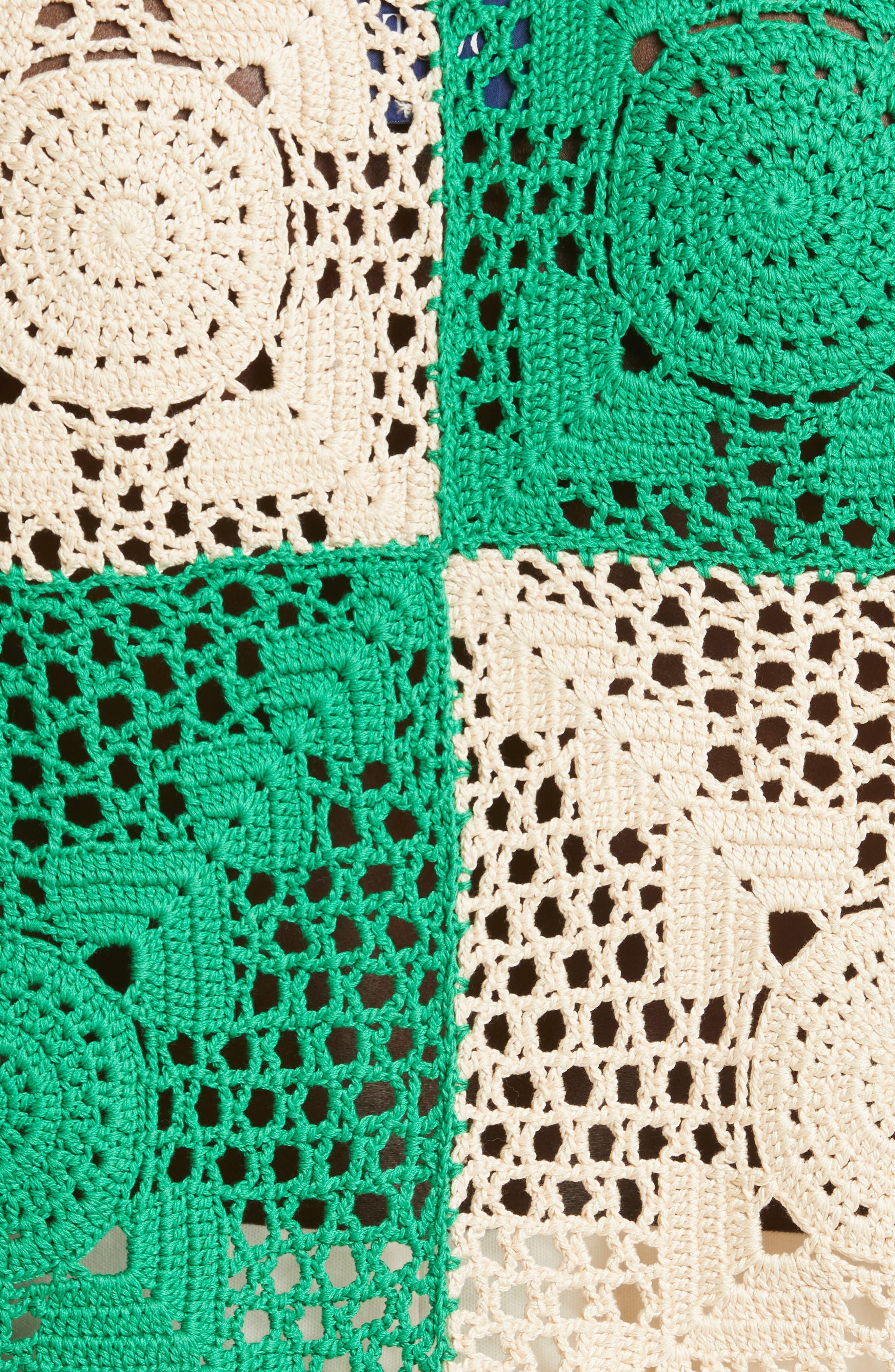 Bode Duotone Crochet Tank in Green for Men | Lyst