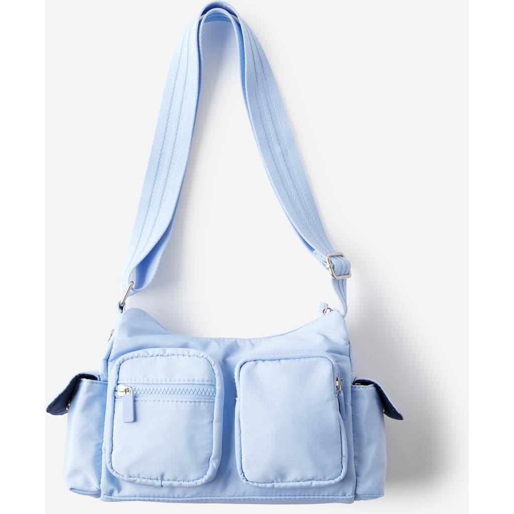 【DISCERNMENT】Stopper Cotton Cross Bag Shop Womens Never Stop Crossbody S25 - QLI_White Dune - One