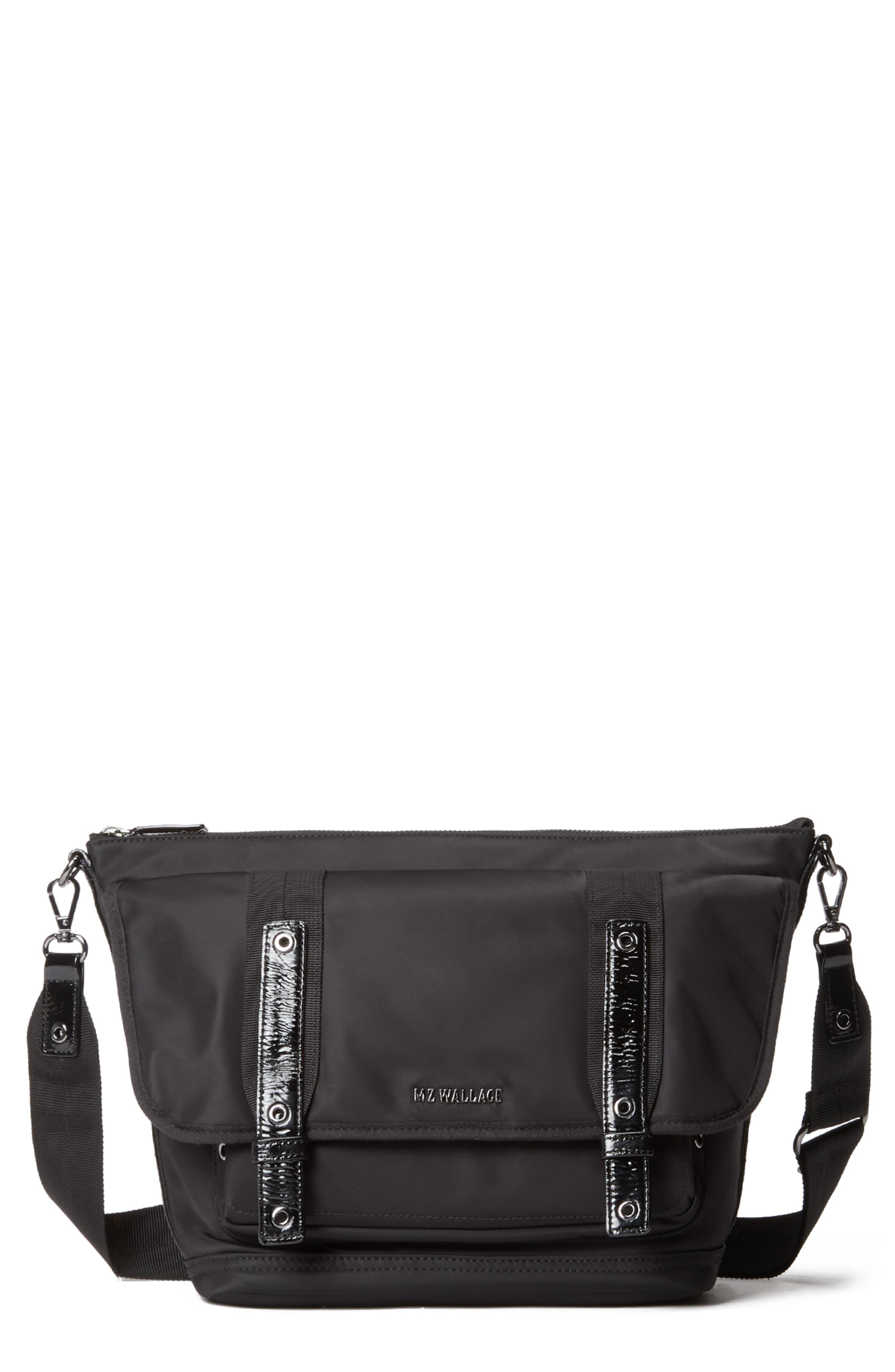 mz wallace black purse