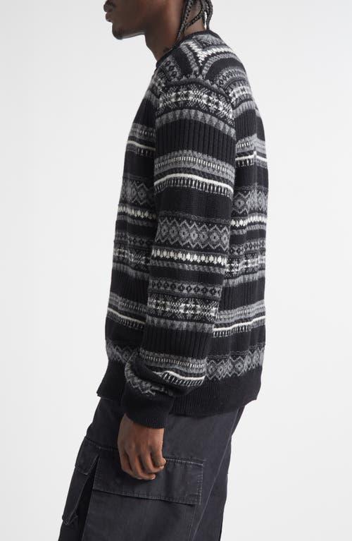 TAKAHIROMIYASHITA TheSoloist. Fair Isle Wool Creweck Sweater in