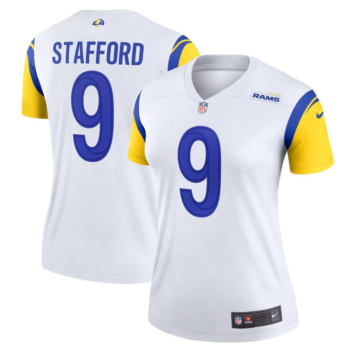 Men's Matthew Stafford Royal Los Angeles Rams Replica Player Jersey