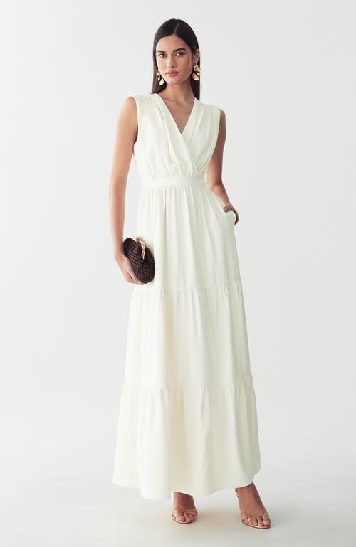 grecian cream dress Vintage Style Cream One Shoulder Wedding Dress, Grecian Goddess Maxi Dress Alternative Bridal Gown, Textured Plaid Cottagecore Dress 70s 80s