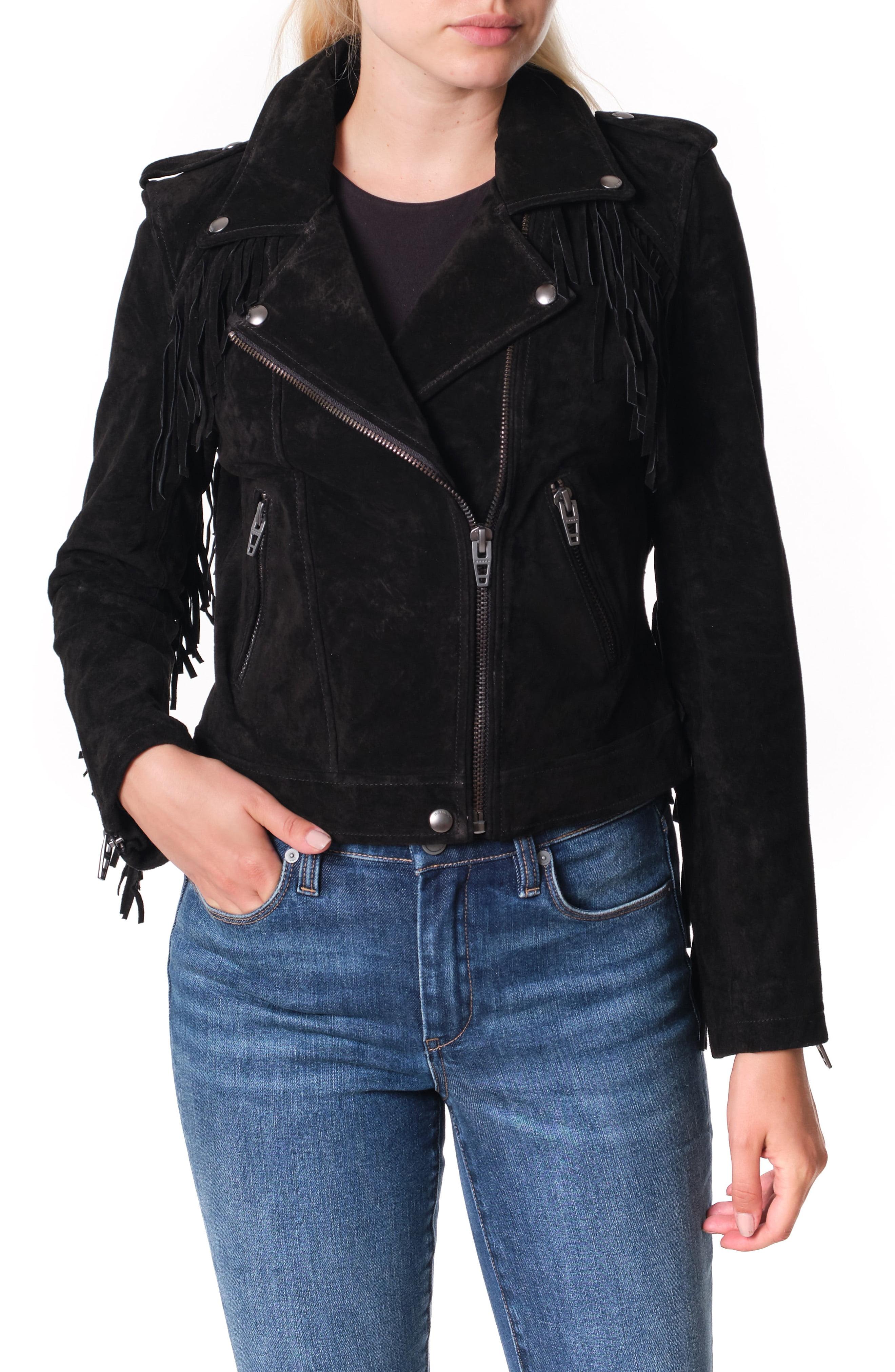 fringe moto jacket