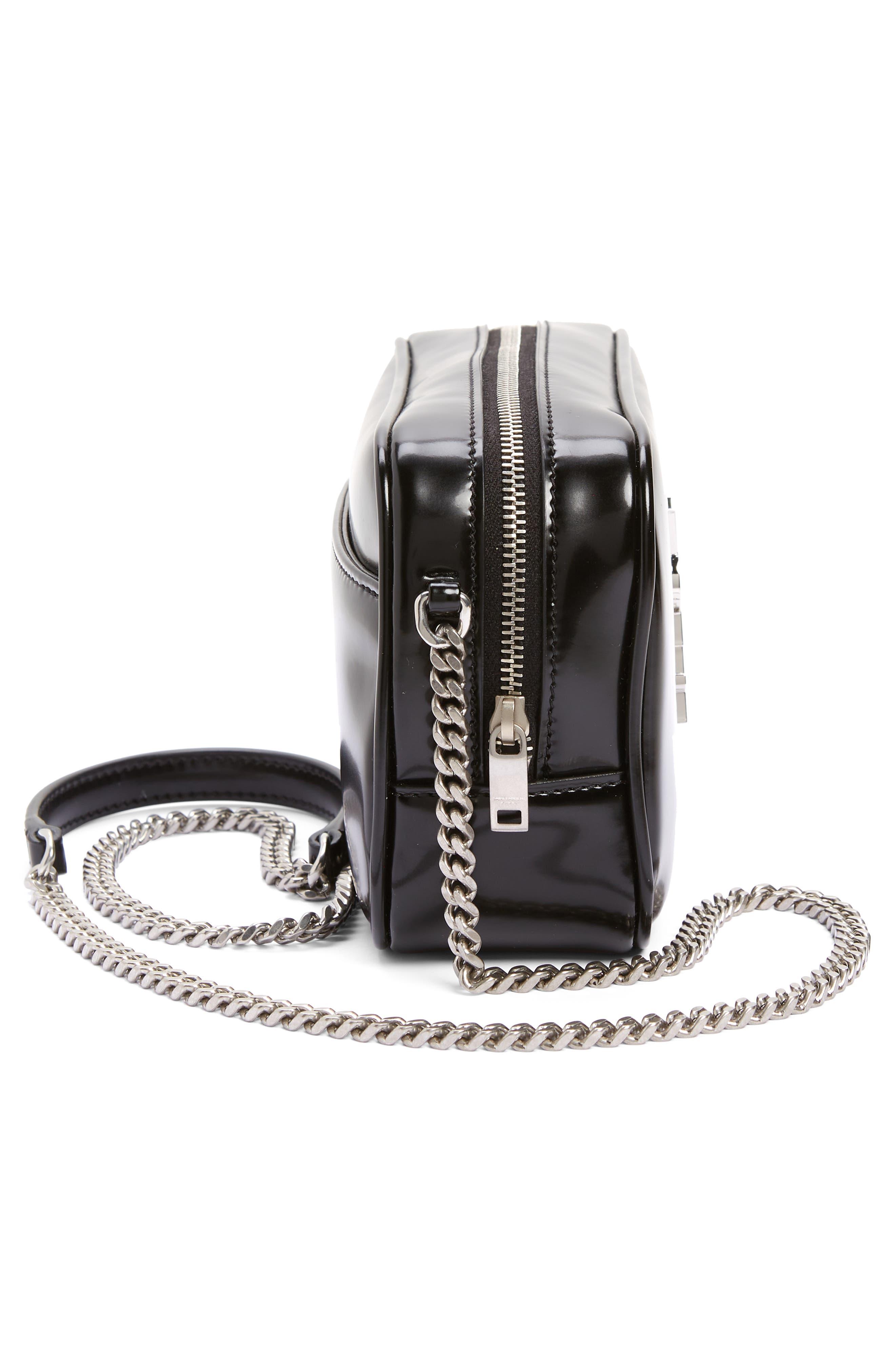 Saint Laurent Mini Lou Faux Leather Camera Bag