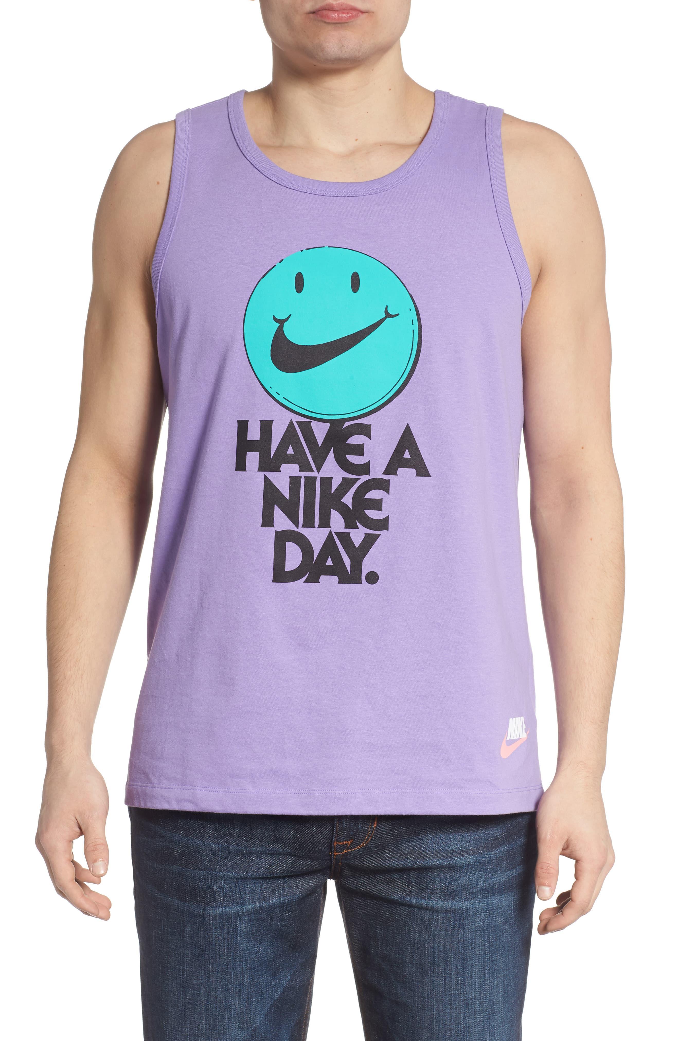 purple have a nike day shirt