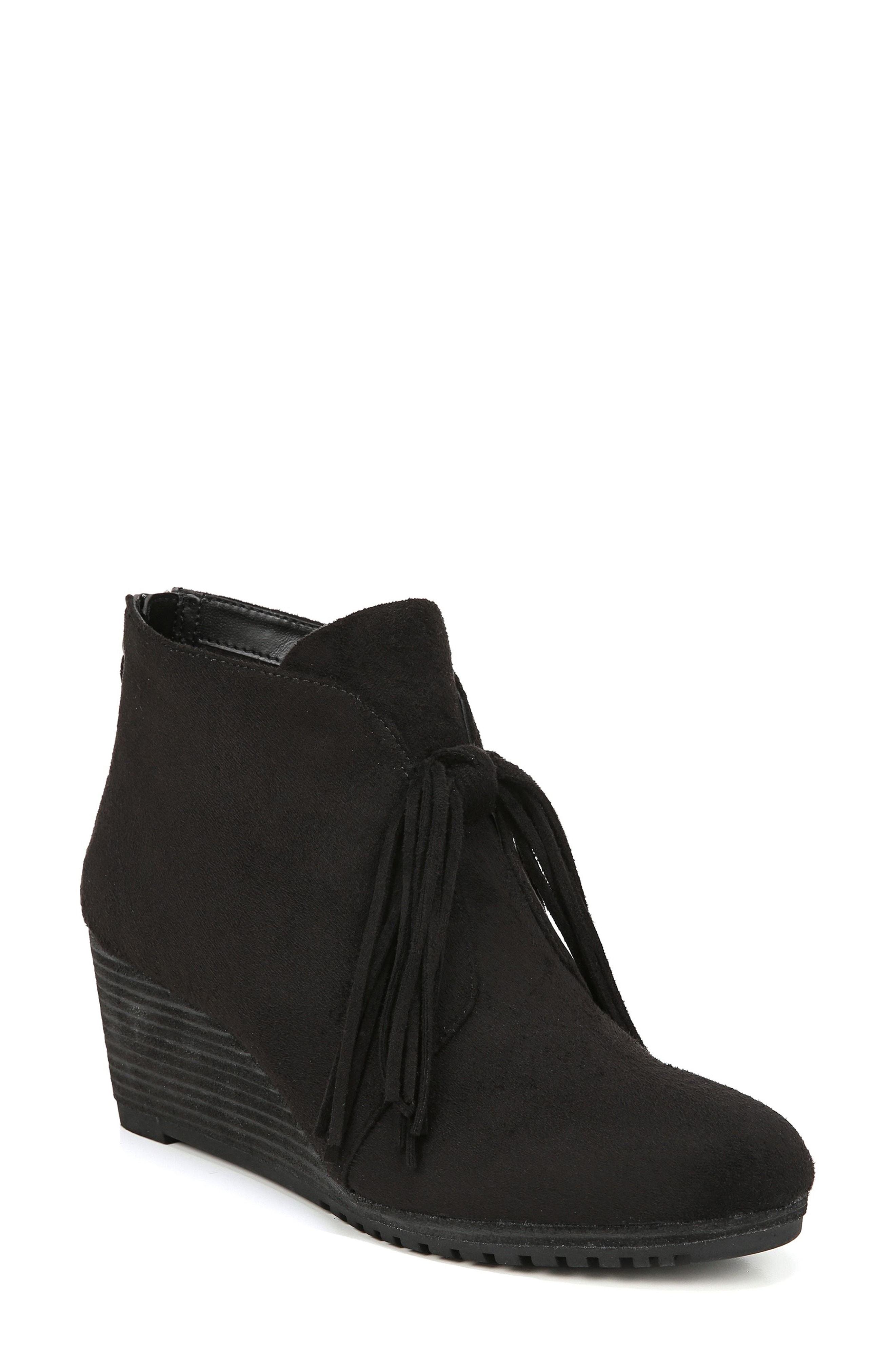 dr scholl's classify wedge bootie