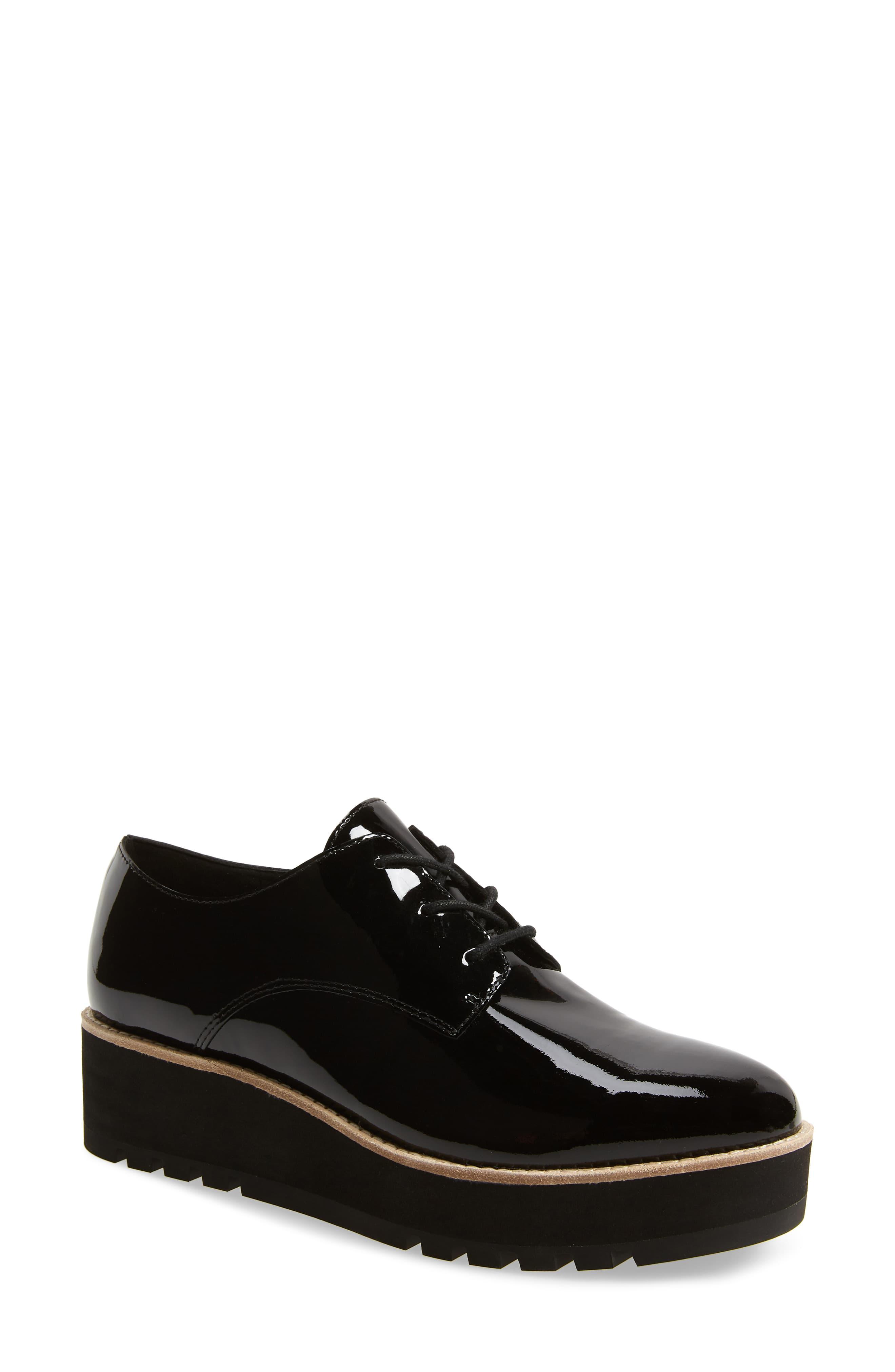 Eileen Fisher Eddy Derby in Black | Lyst