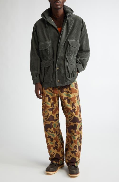 Beams Plus Corduroy Field Coat in Black for Men | Lyst