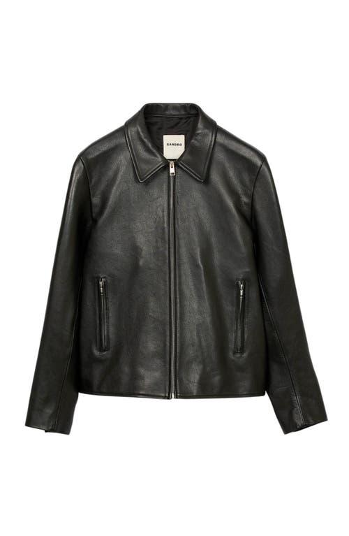 Sandro Leather jackets for Men | Online Sale up to 70% off
