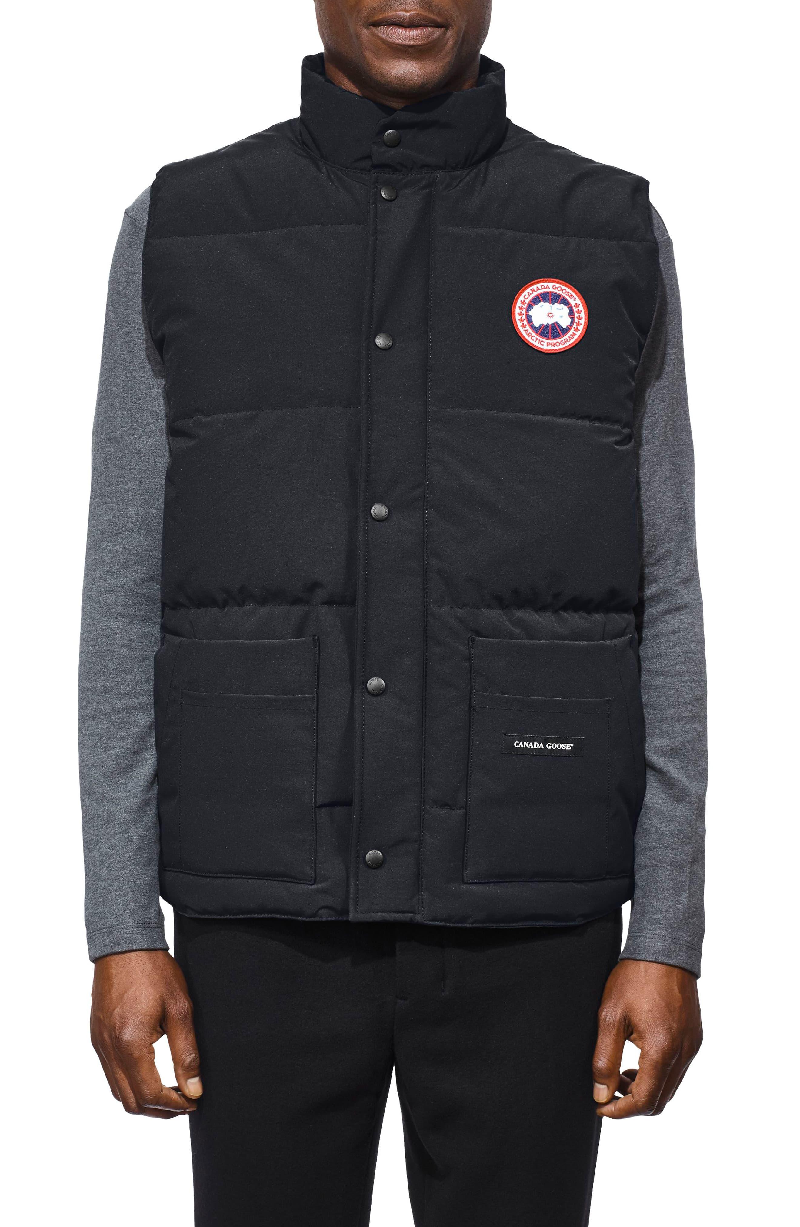 Canada Goose Goose Freestyle Crew Padded Shell Gilet in Navy (Blue) for