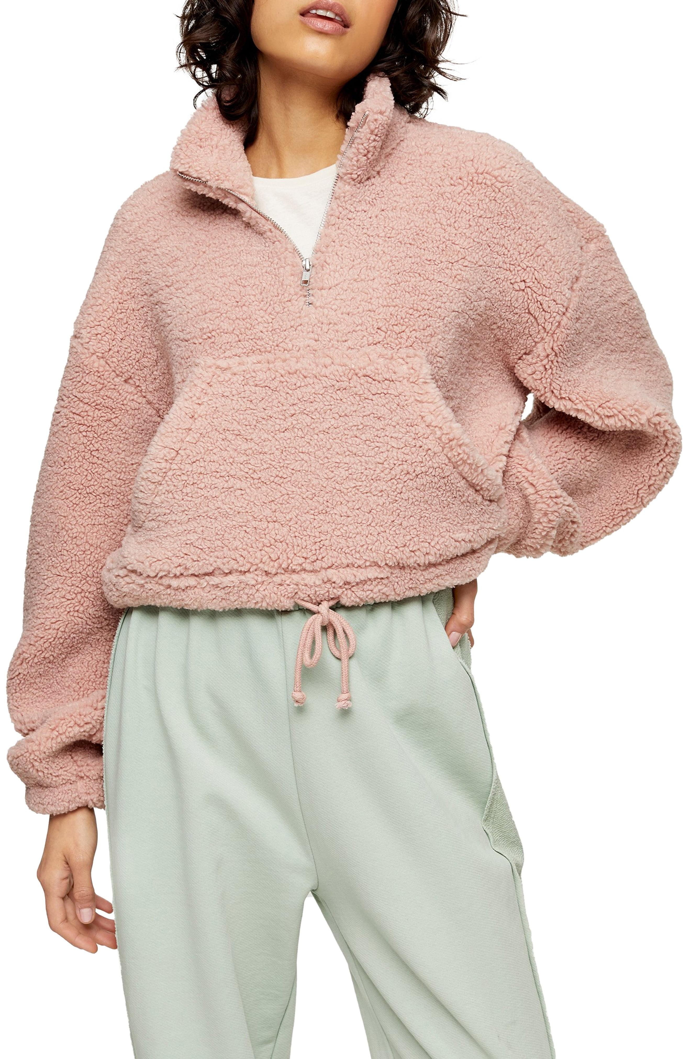 topshop half zip jumper