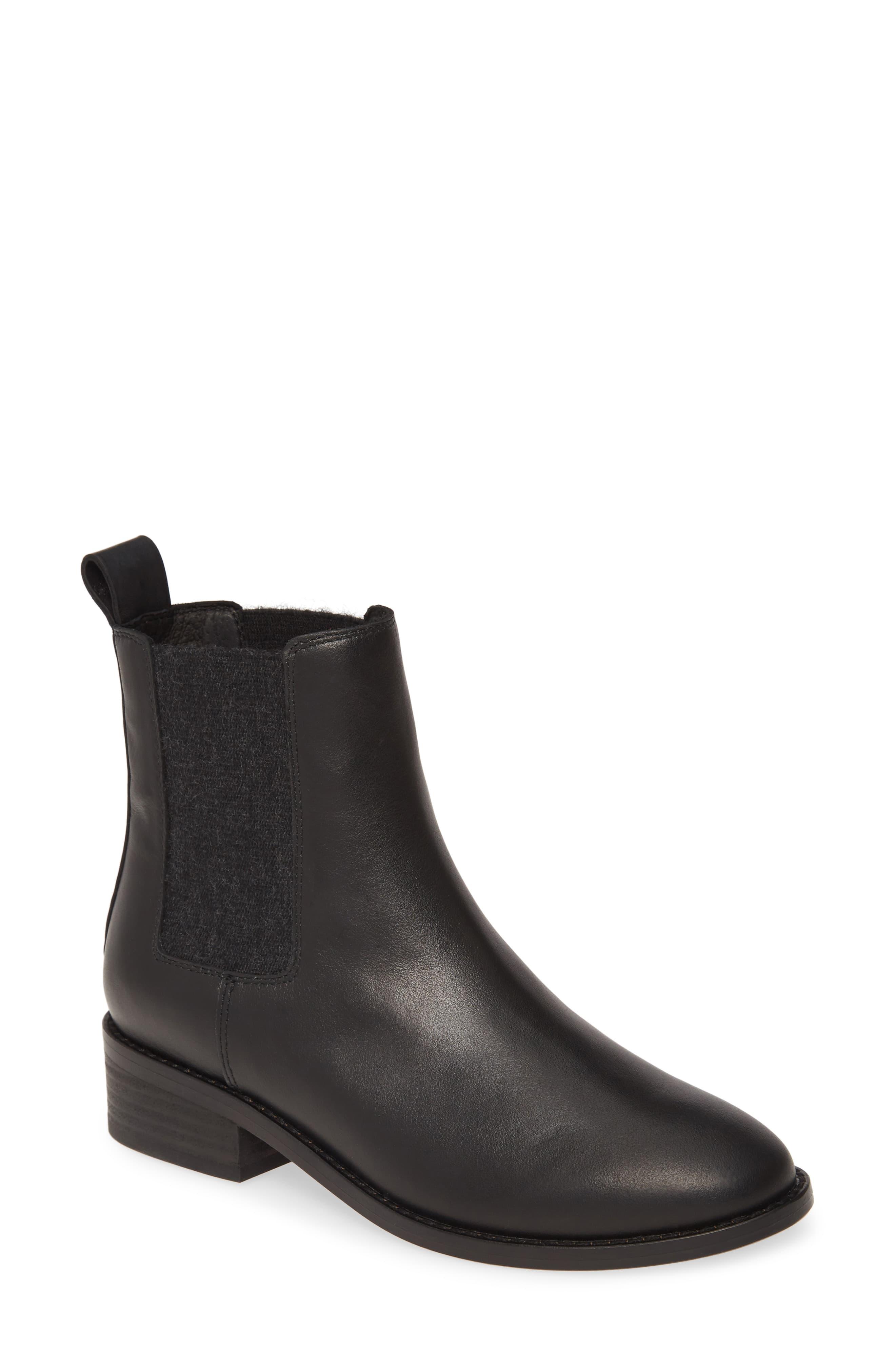 eileen fisher platform chelsea boot