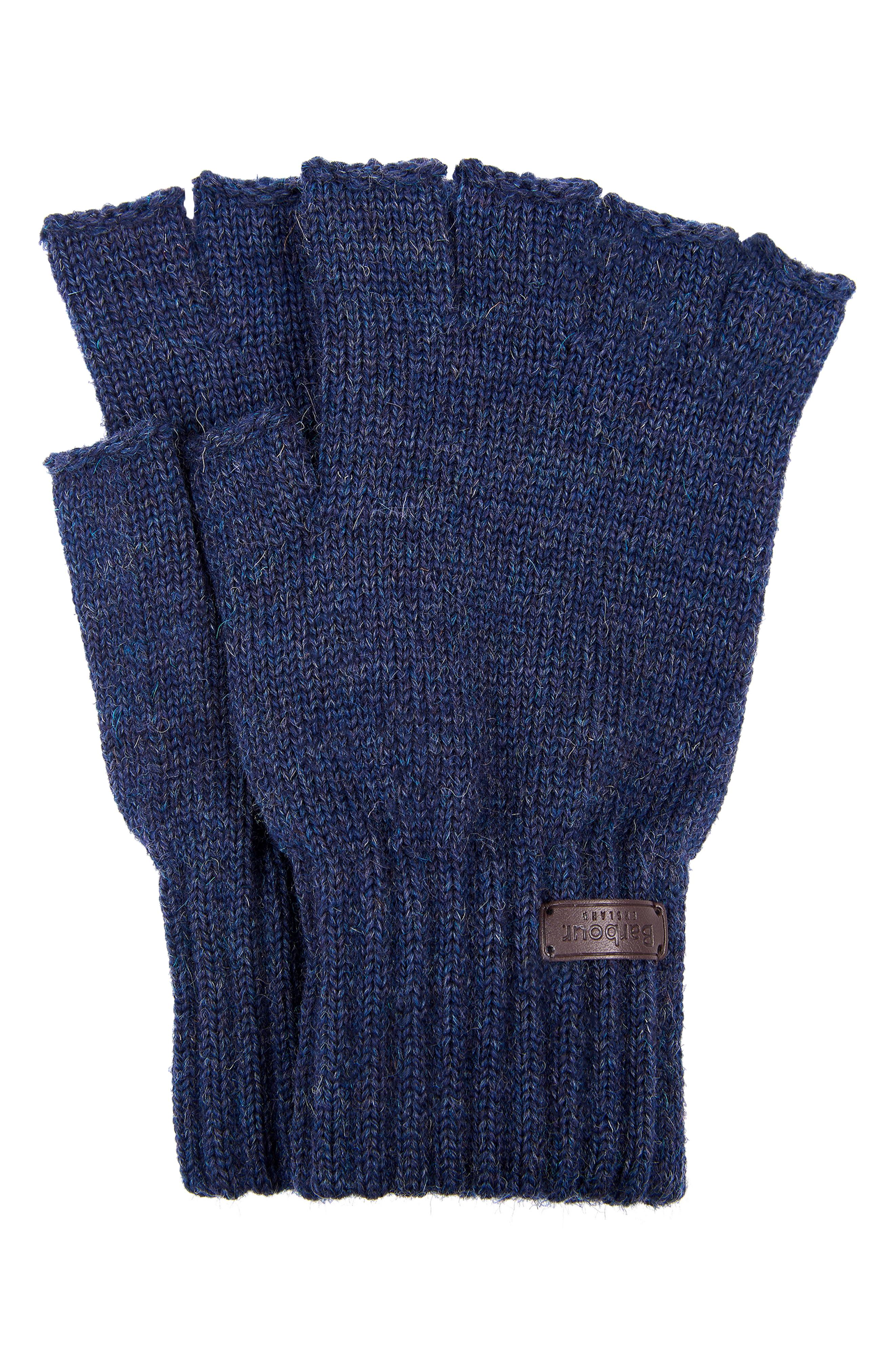barbour woolen gloves