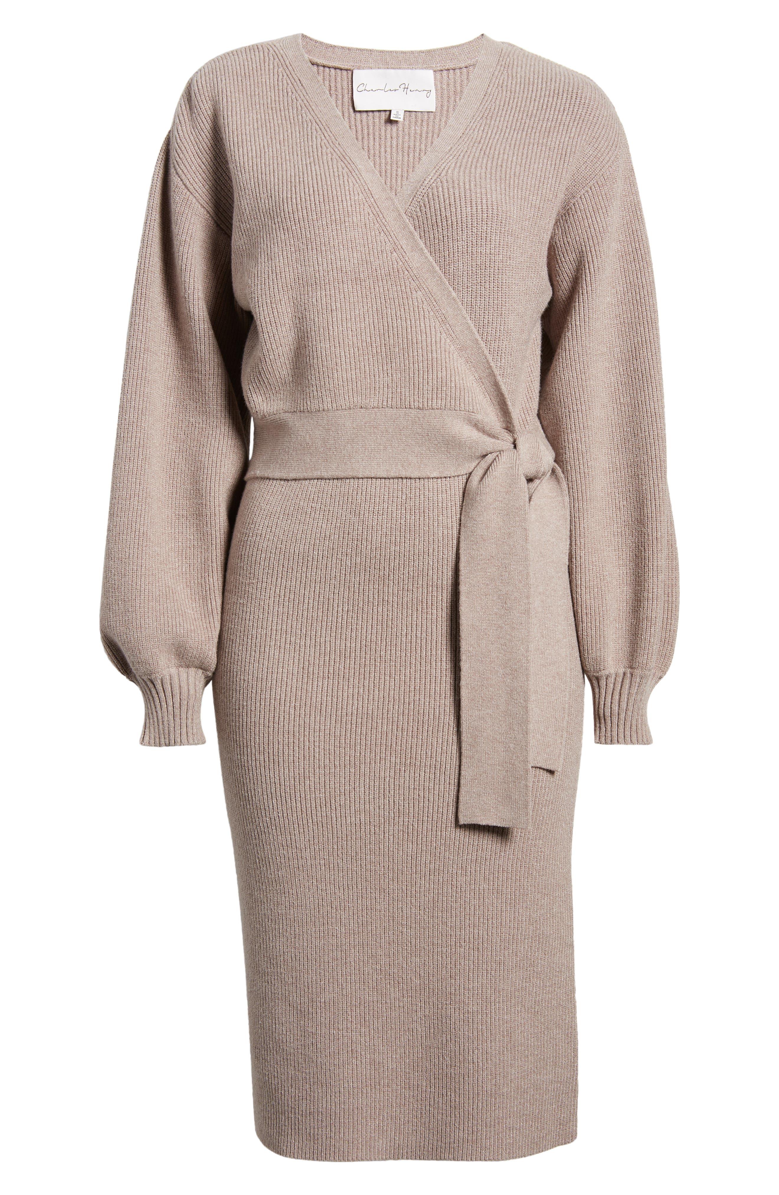 Charles henry wrap clearance dress