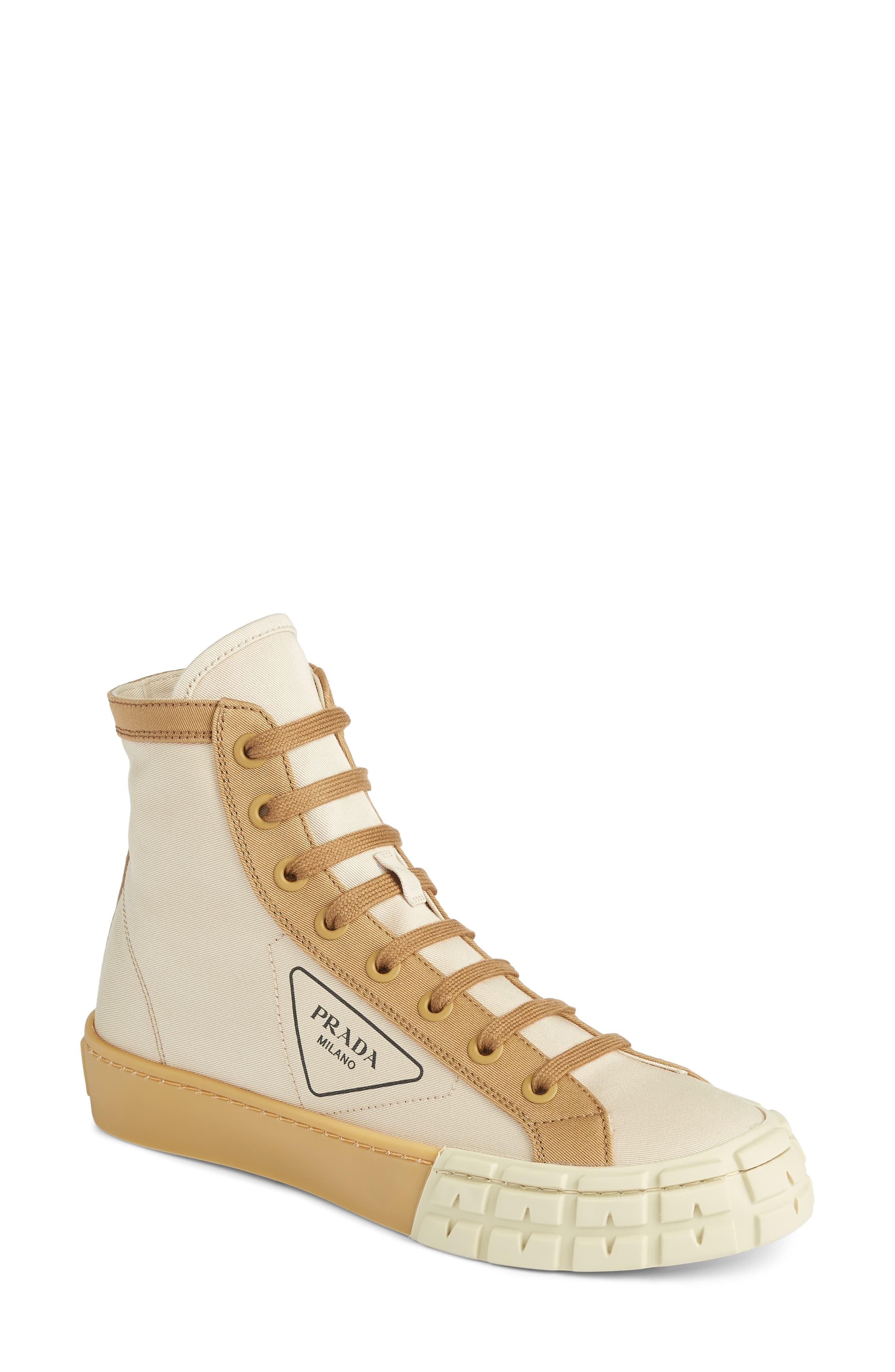prada logo stripe sneaker