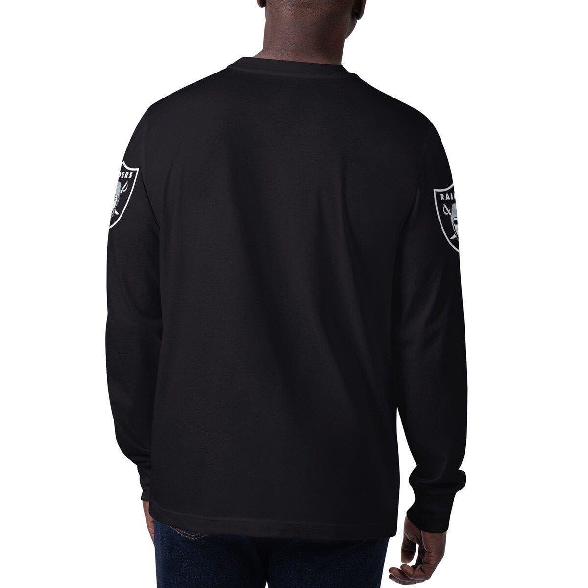 STARTER Men's Starter Black/White Las Vegas Raiders Halftime Long Sleeve T- Shirt, Nordstrom in 2023