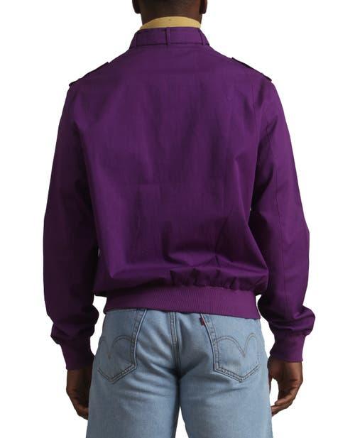 Members Only Classic Iconic Racer Jacket in Purple for Men Lyst