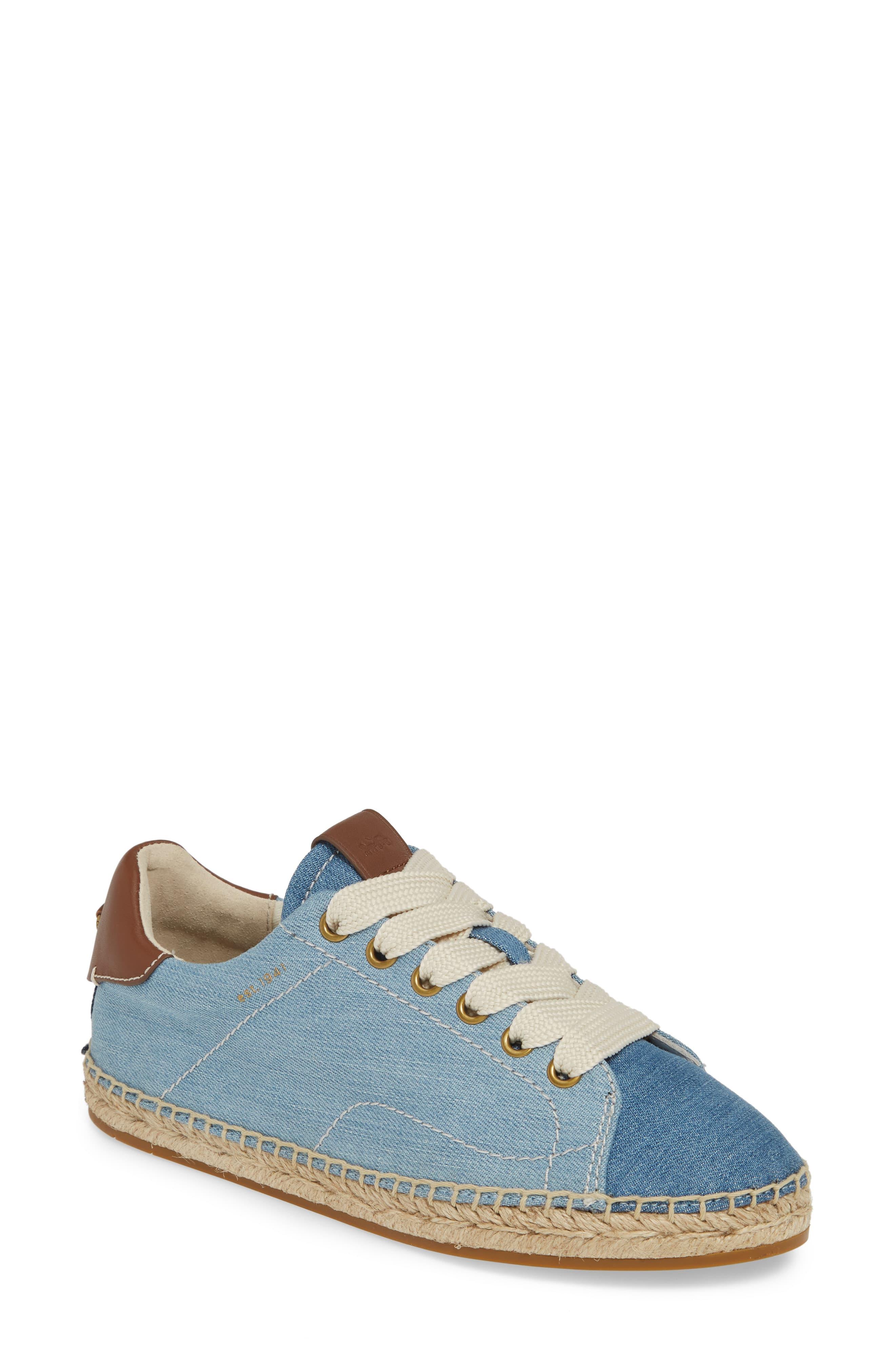 coach denim espadrilles