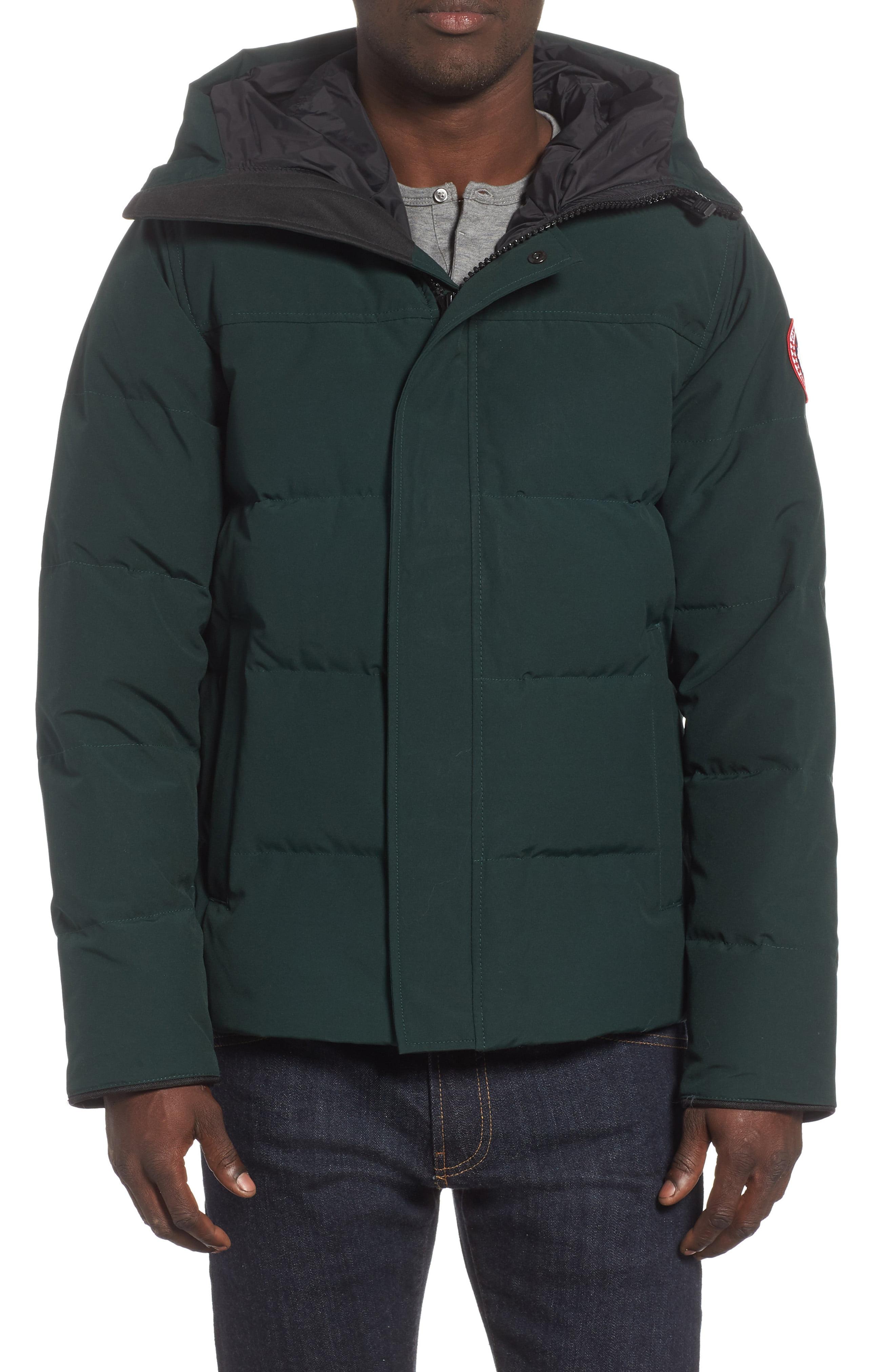 Canada Goose Goose Macmillan Slim Fit Hooded Parka In Green For Men Lyst