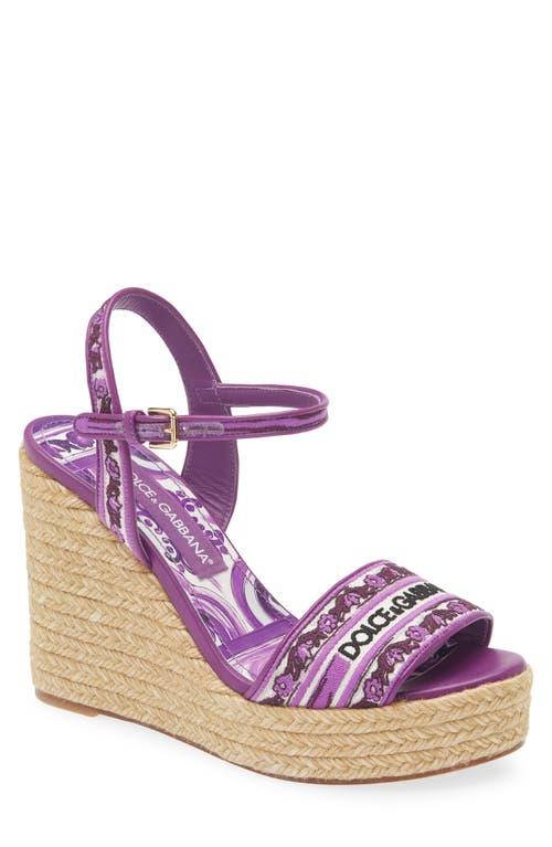 Dolce & Gabbana Wedge sandals for Women | Online Sale up to