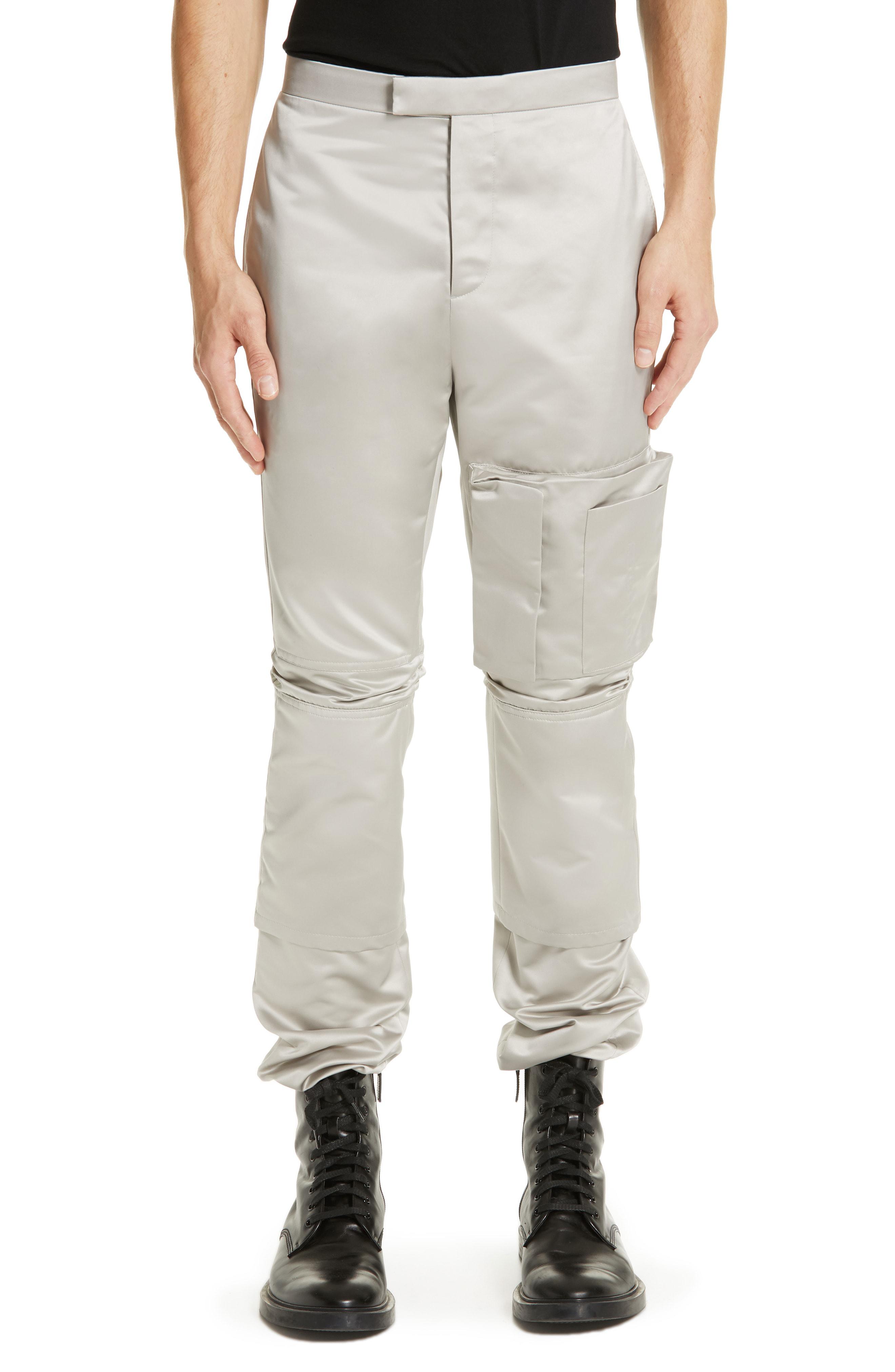 raf simons wide space pants
