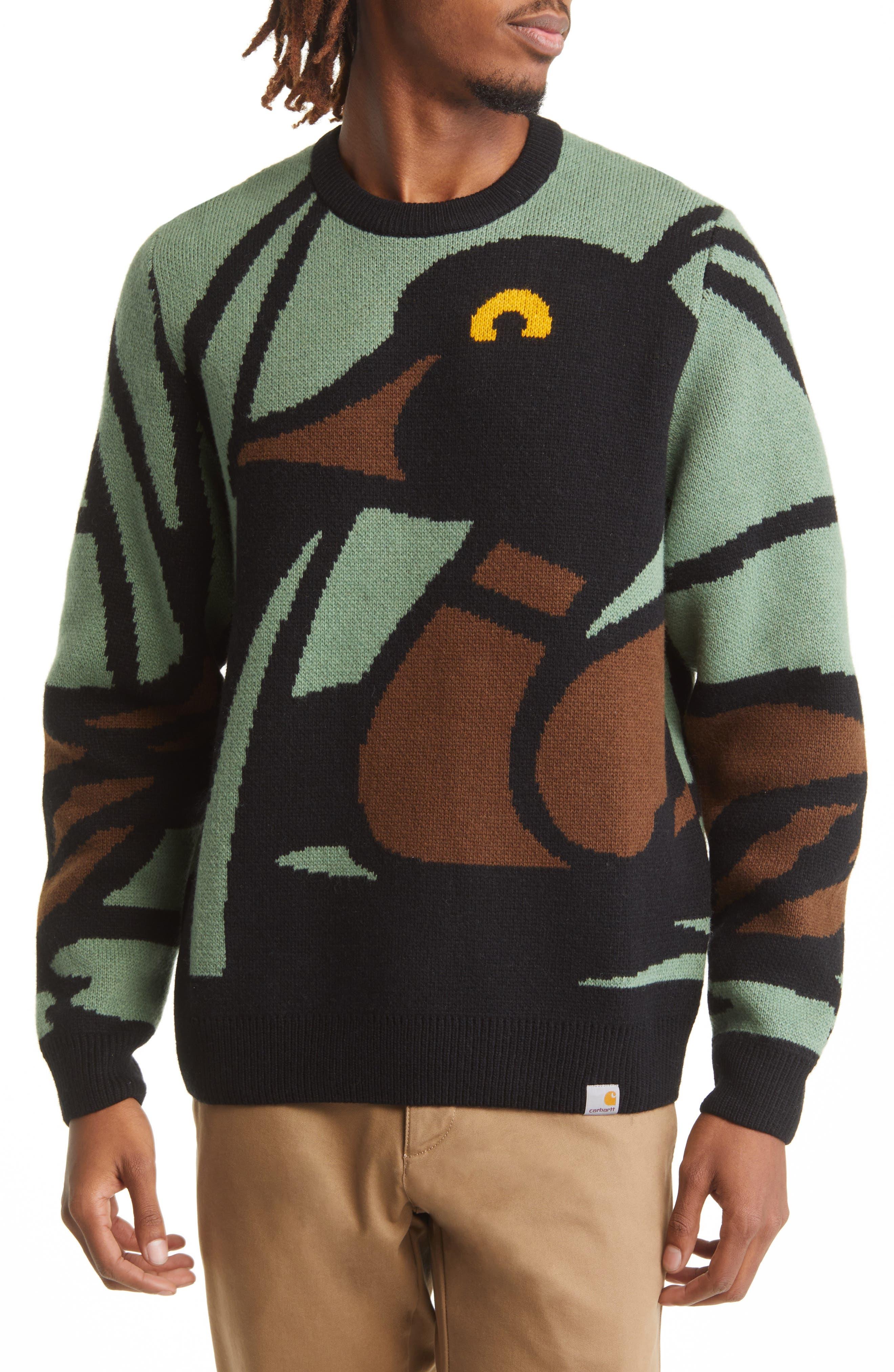 Carhartt WIP Duck Pond Wool Blend Sweater for Men | Lyst