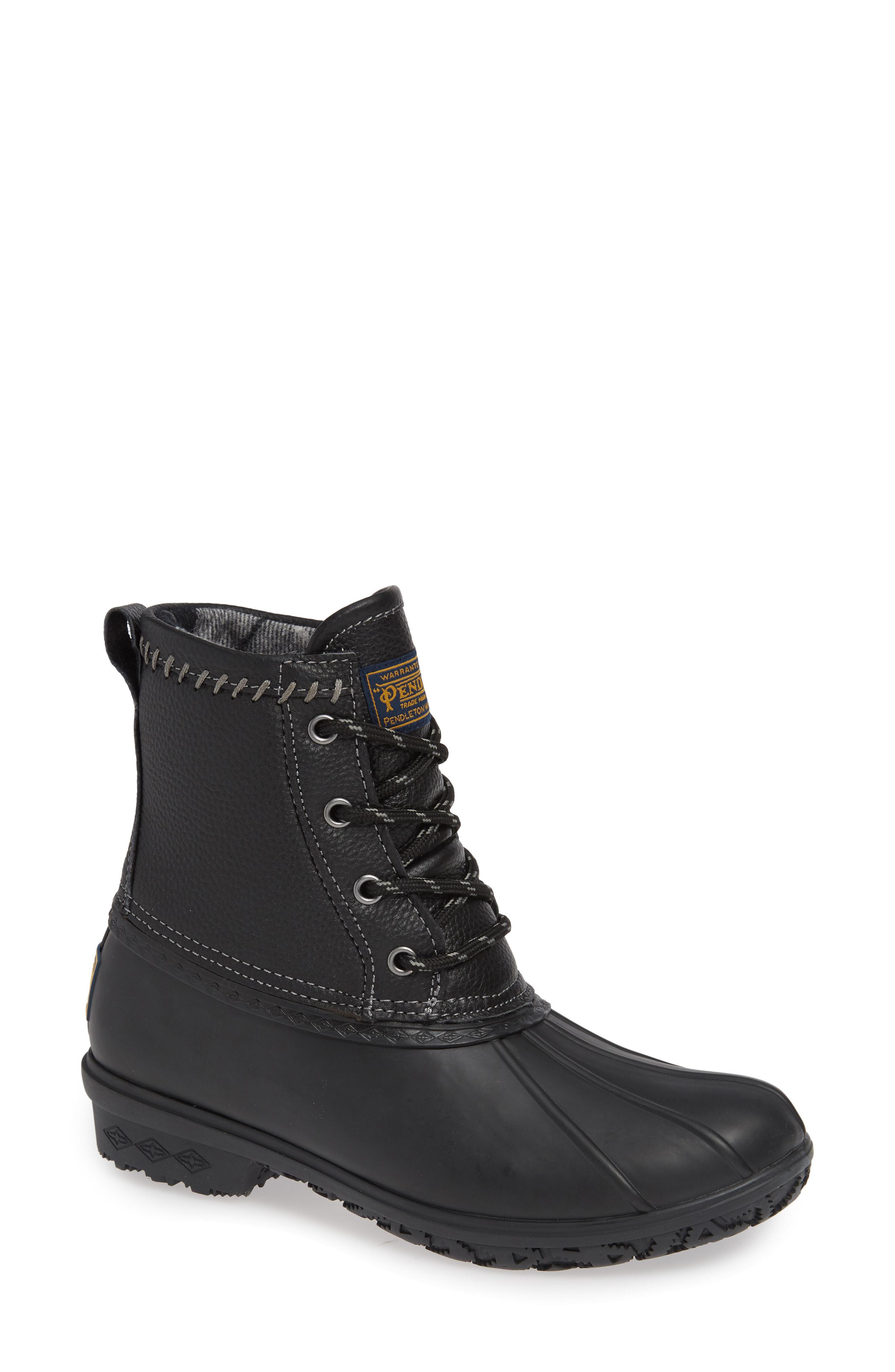 Pendleton Waterproof Duck Boot in Black Lyst