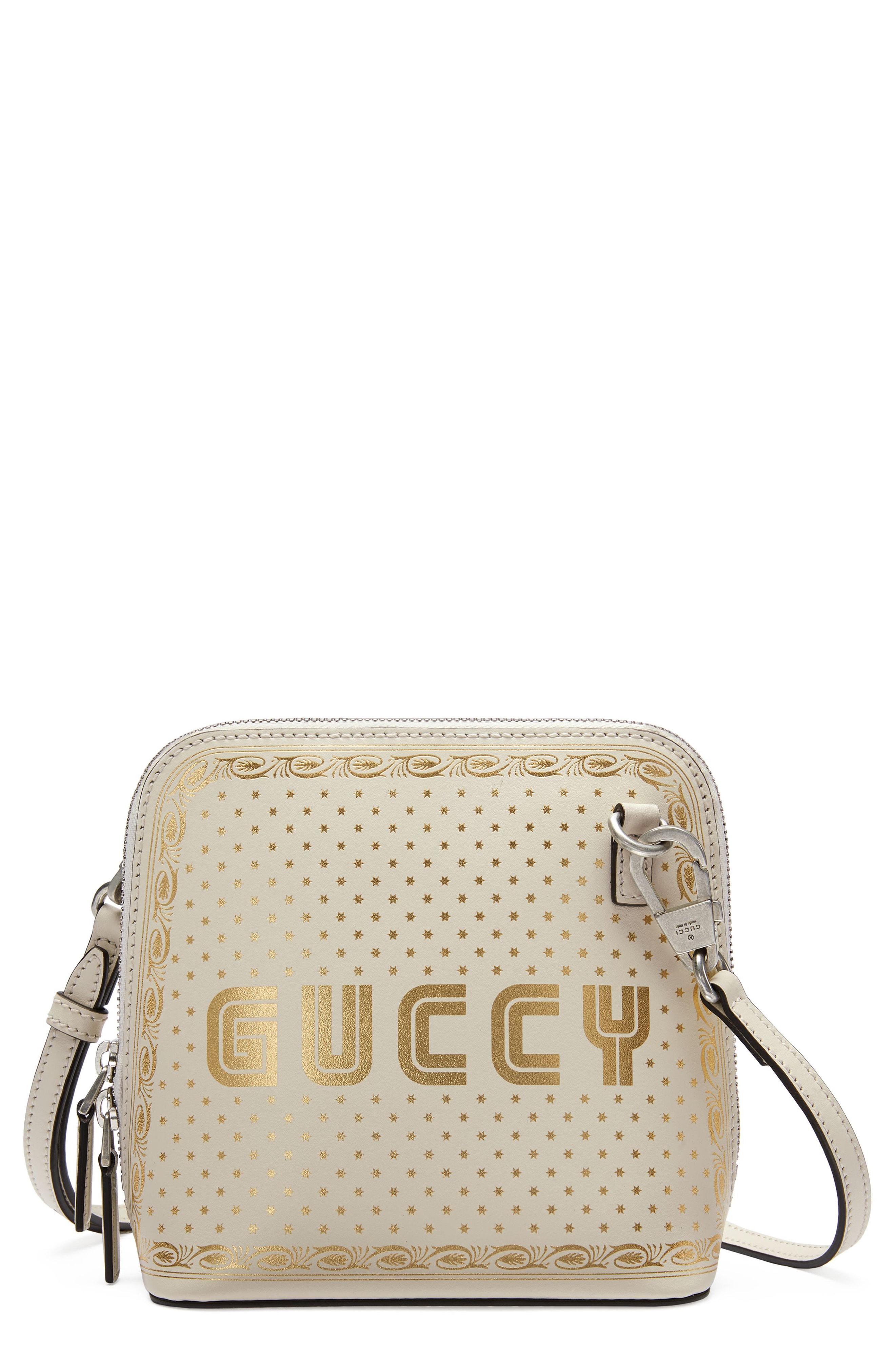 gucci logo crossbody bag