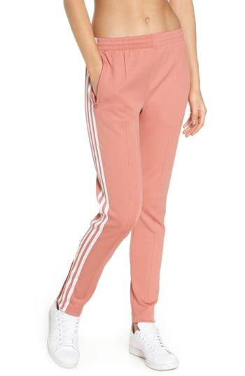 adidas ash pink track pants