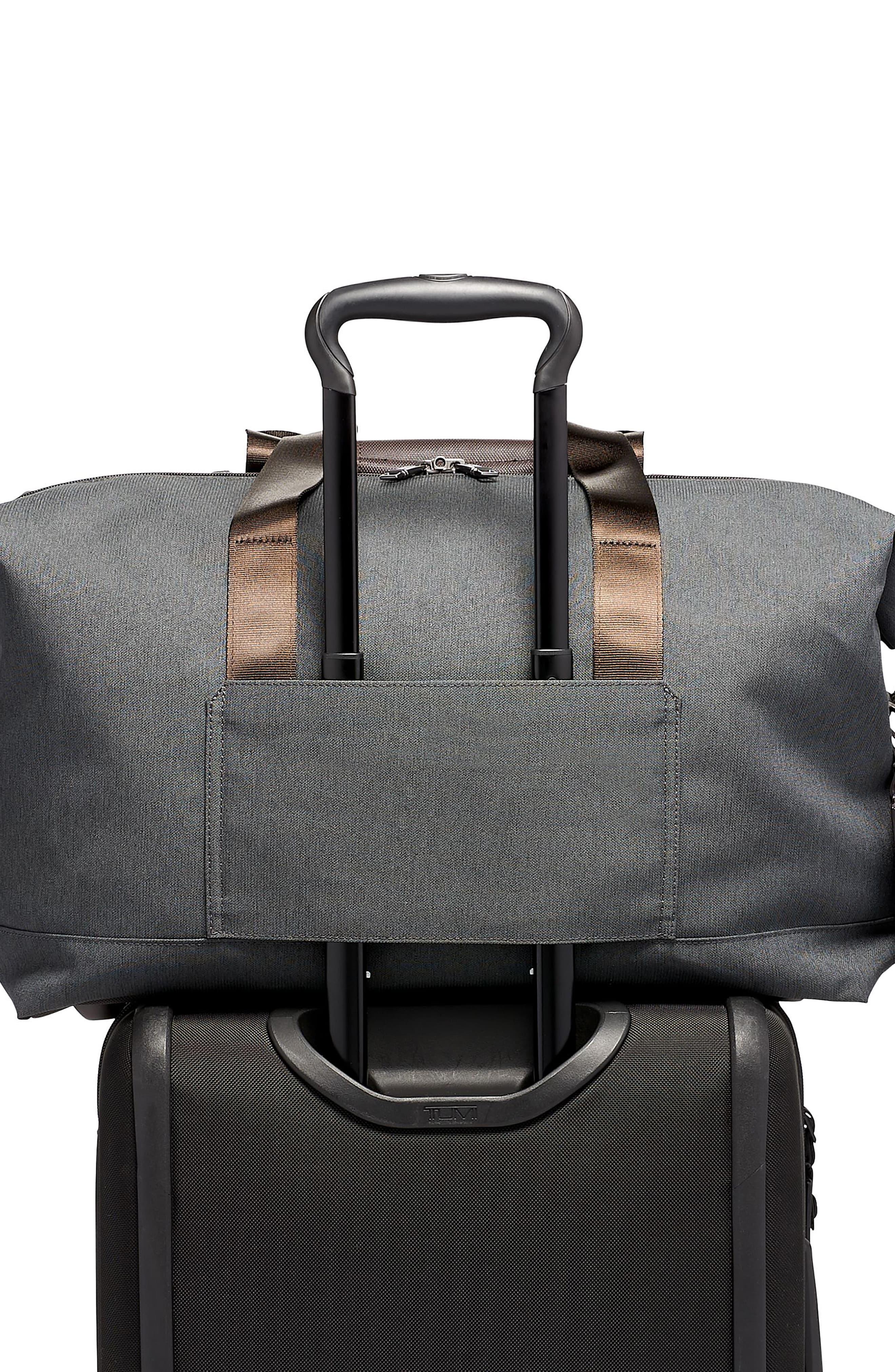 Tumi Alpha 3 Double Expansion Travel Satchel in Anthracite (Black) - Lyst
