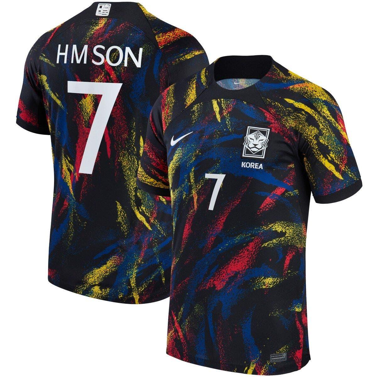 Nike Son Heungmin South Korea National Team 2022/23 Away Breathe Stadium Replica Player Jersey