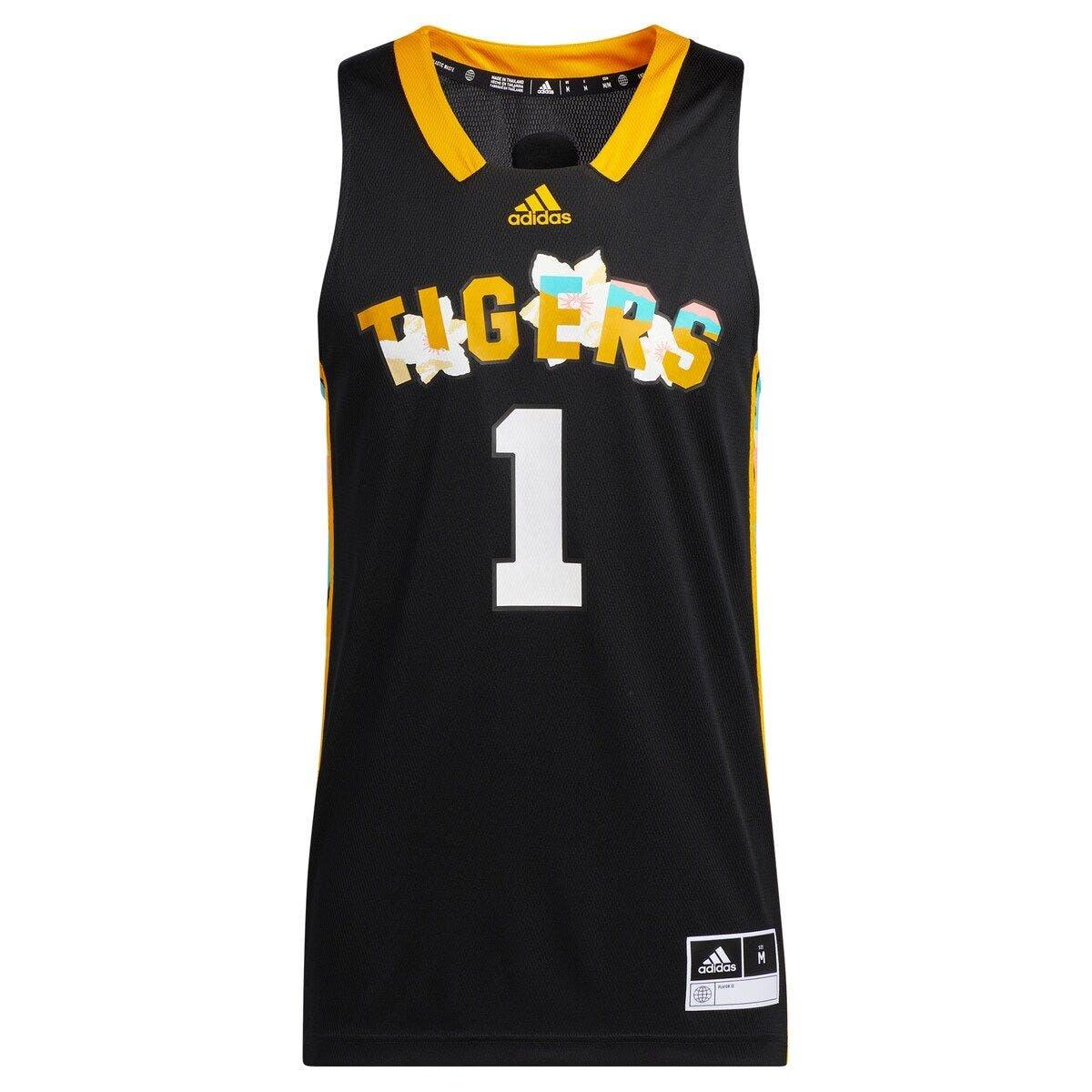 Men's adidas #1 Khaki Washington Huskies Honoring Black Excellence Basketball  Jersey