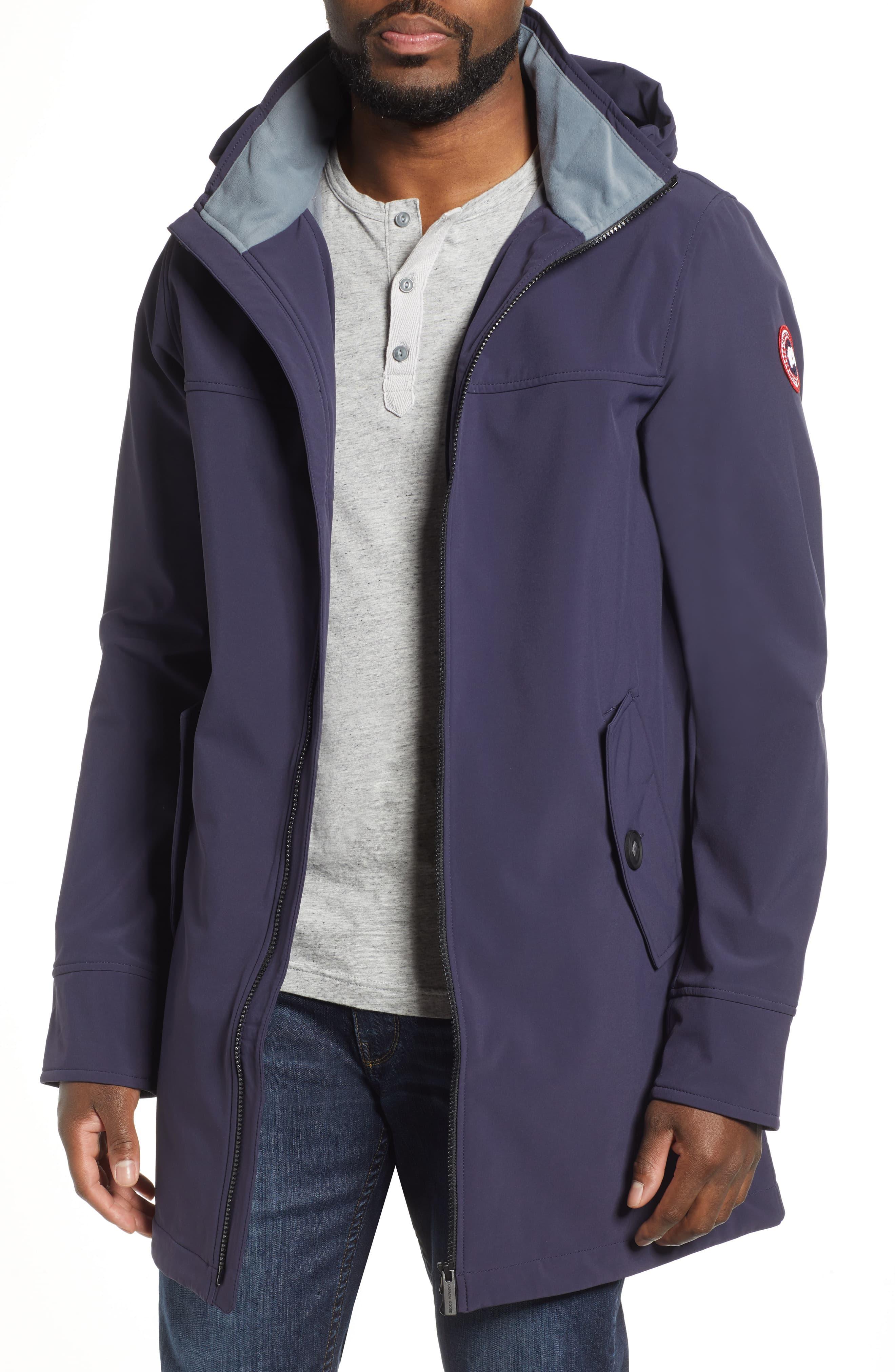 Canada Goose Kent Slim Fit Windproof/water Resistant Jacket in Navy