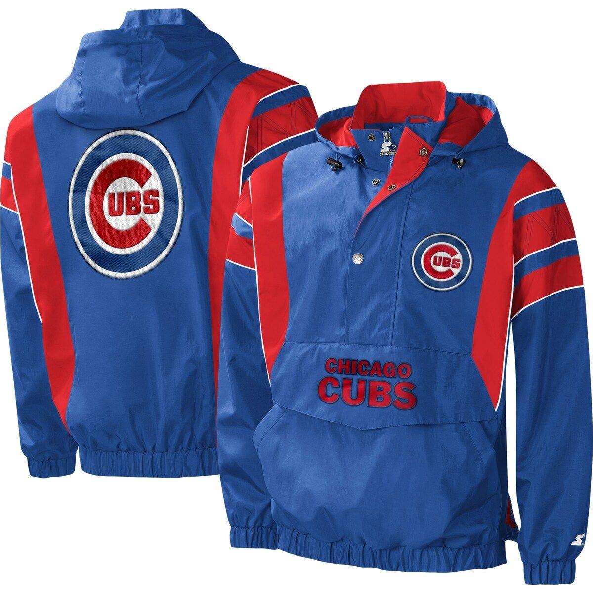 Starter Chicago Cubs Impact Hoodie Half-zip Jacket At Nordstrom in Blue for  Men