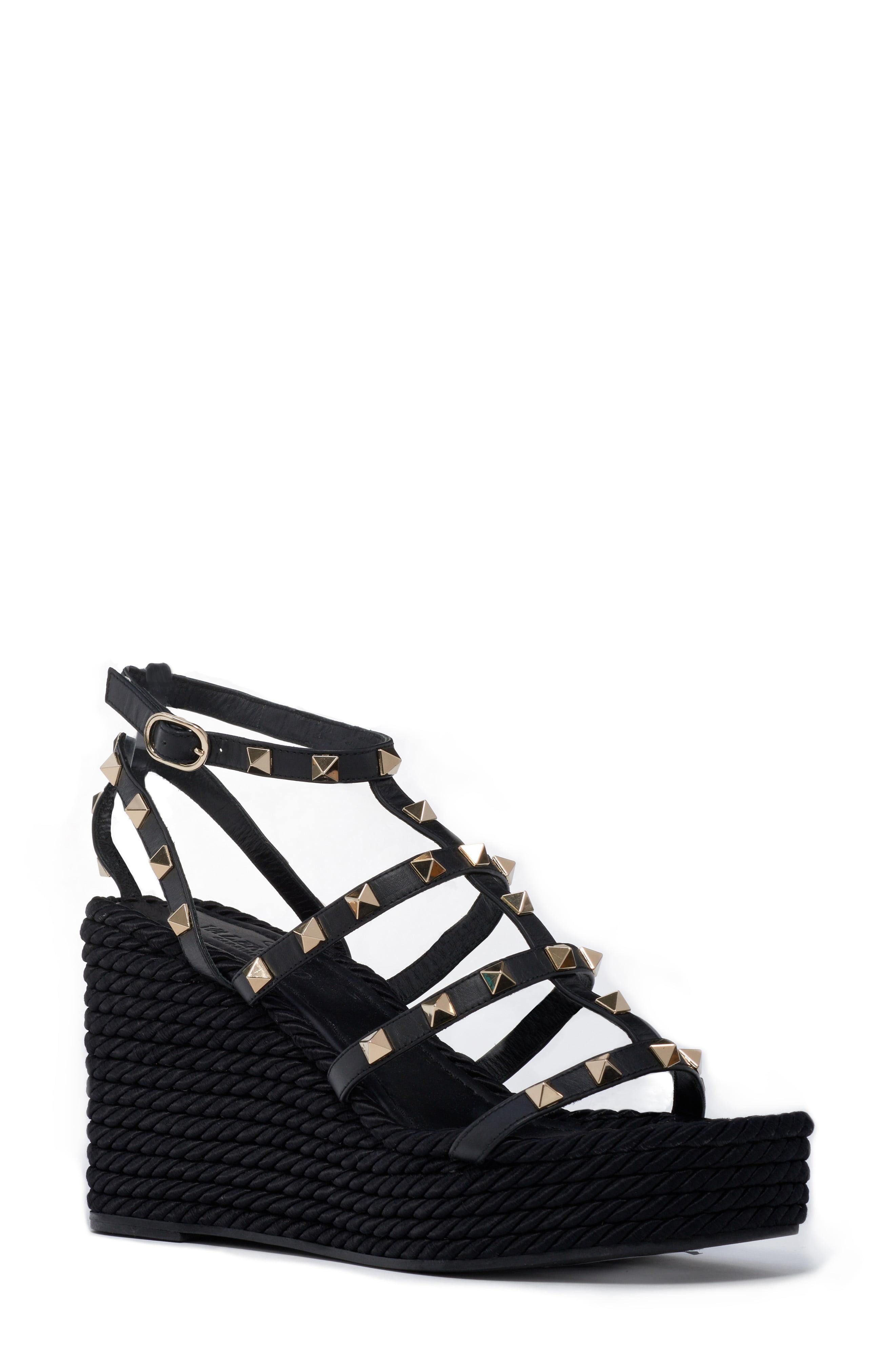 valentino garavani rockstud torchon sandals