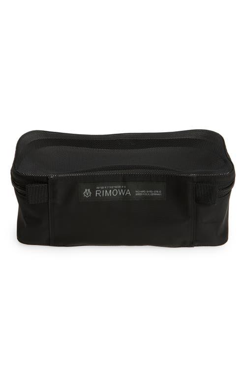 【新品】RIMOWA パッキングキューブ S ブラック Packing Cube S | Black | RIMOWA