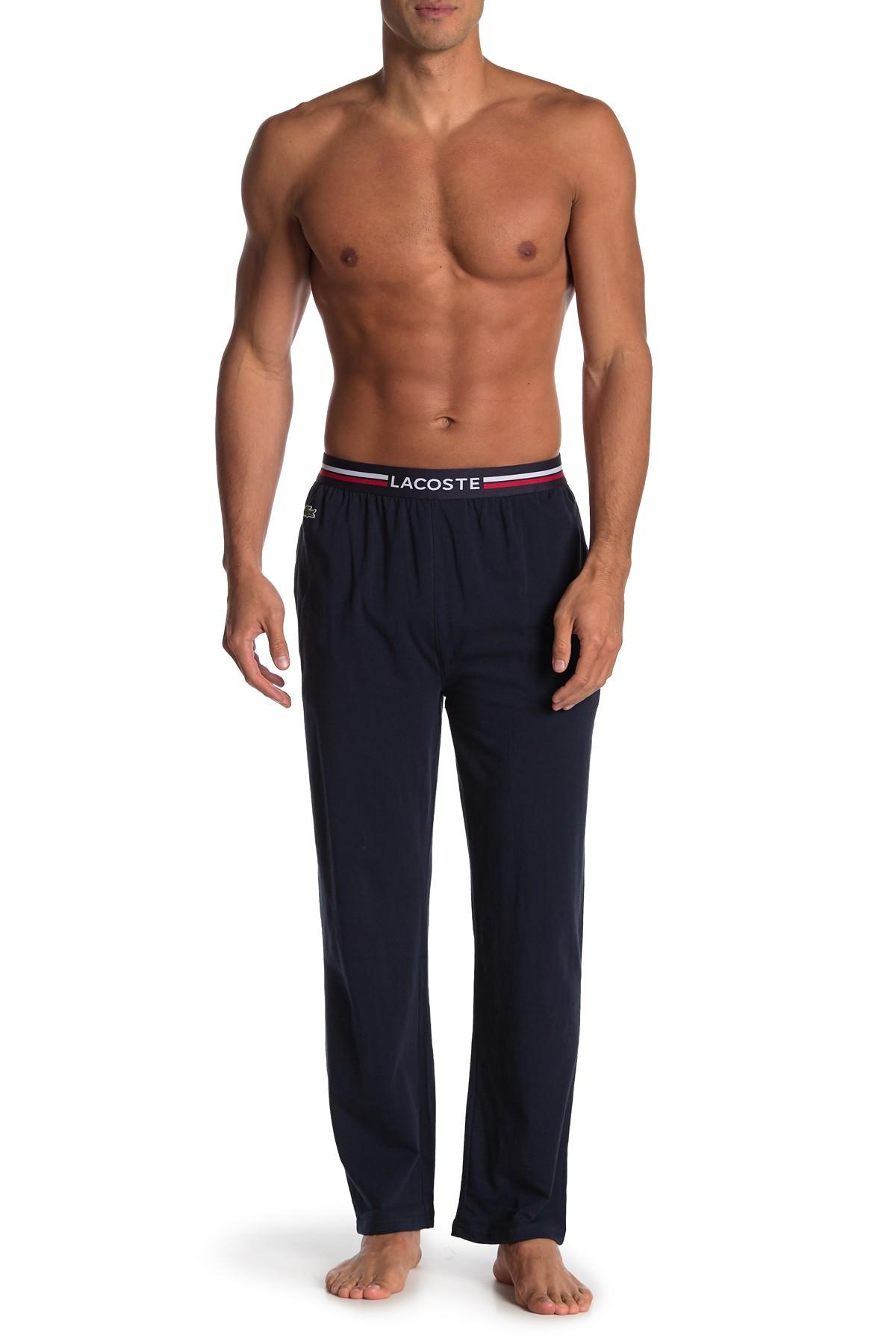 lacoste sleep pants