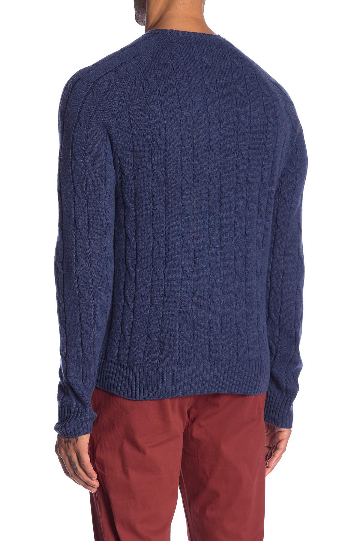 Brand Goodthreads Mens Soft Cotton Ottoman Stitch Crewneck Sweater