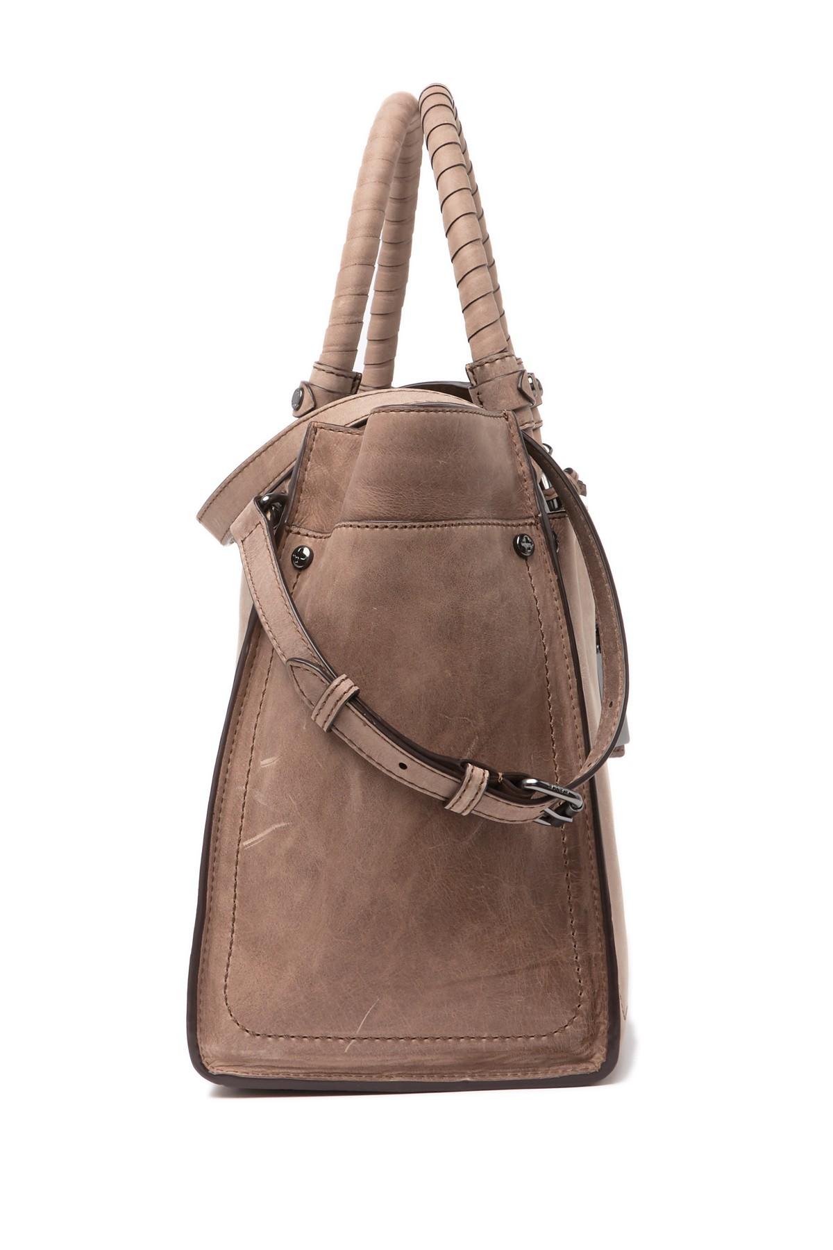 frye demi large satchel