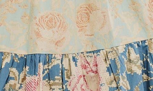 Free People Bluebell Mixed Print Cotton Maxi Dress | Lyst
