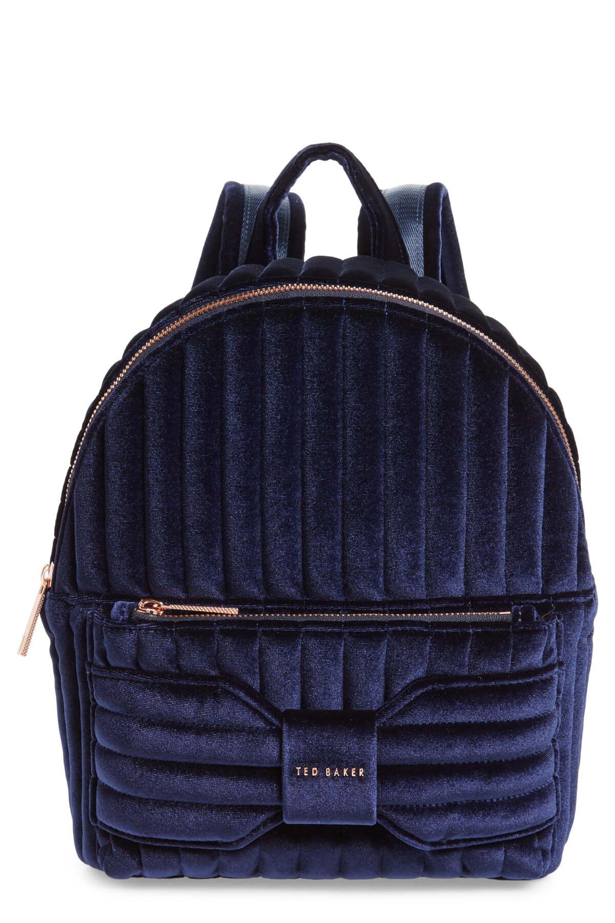 ted baker blue backpack