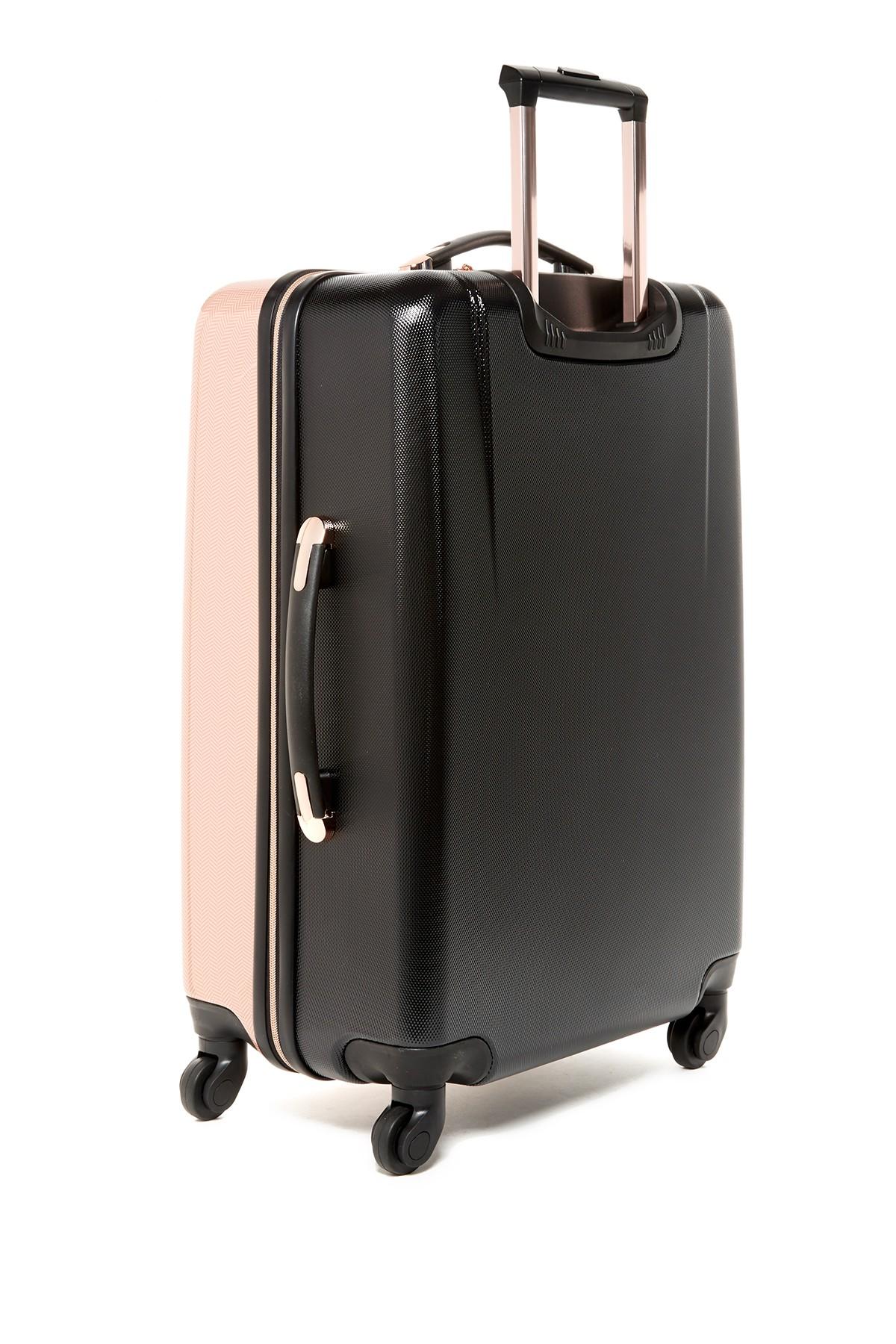vince camuto rose gold luggage